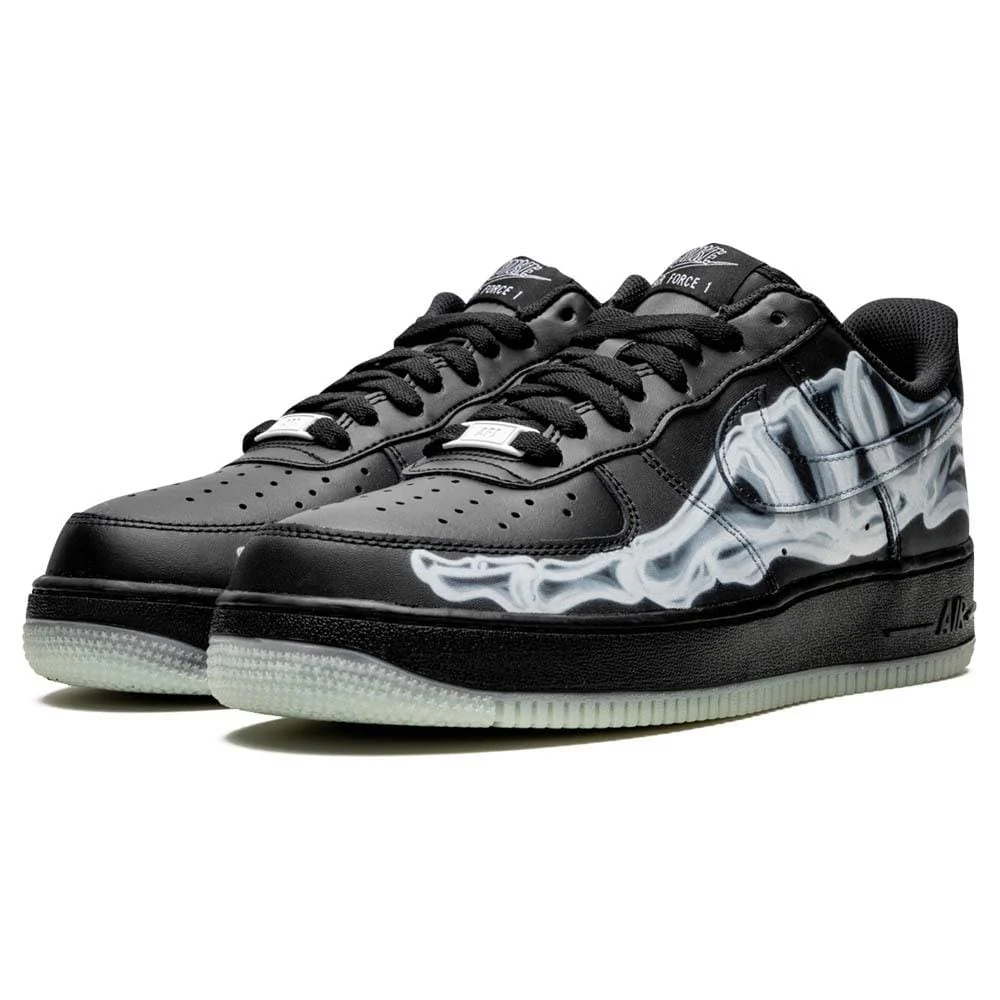 Nike Air Force 1 '07 QS 'Black Skeleton' - Image 2
