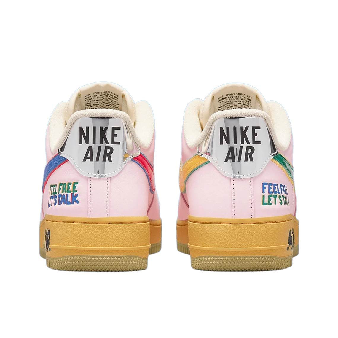 Nike Air Force 1 Low 'Feel Free, Let's Talk' - Image 5