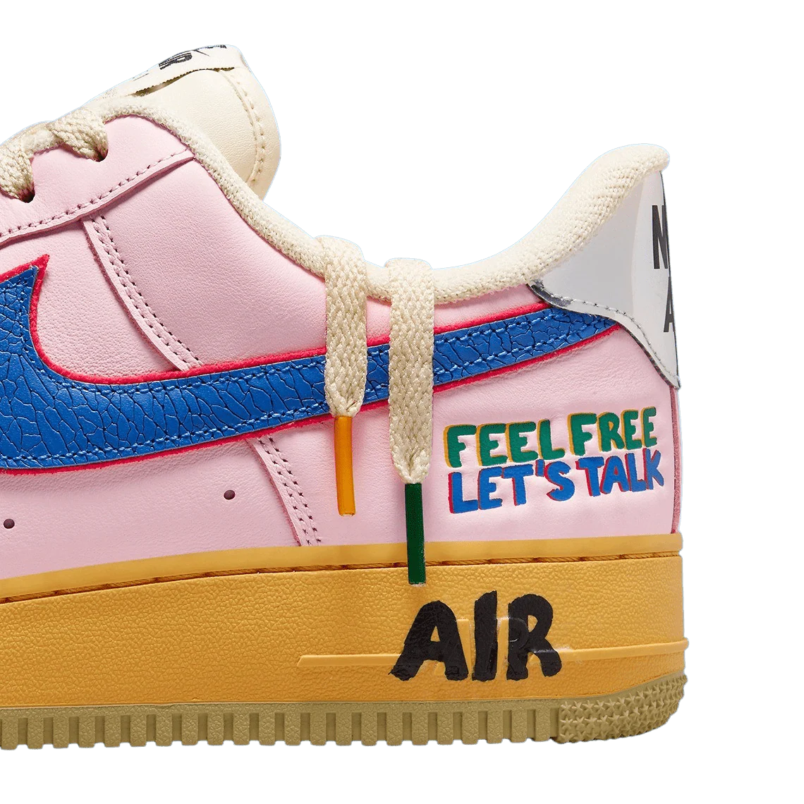 Nike Air Force 1 Low 'Feel Free, Let's Talk' - Image 6