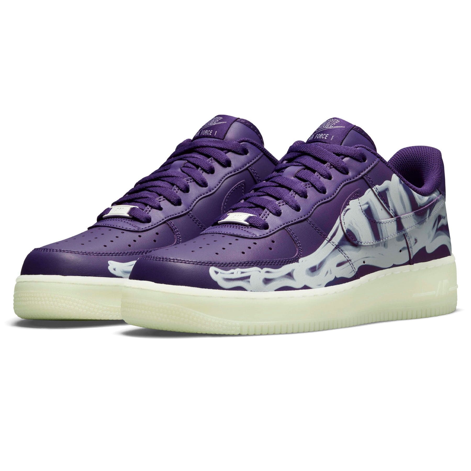 Nike Air Force 1 Low 'Purple Skeleton' - Image 2