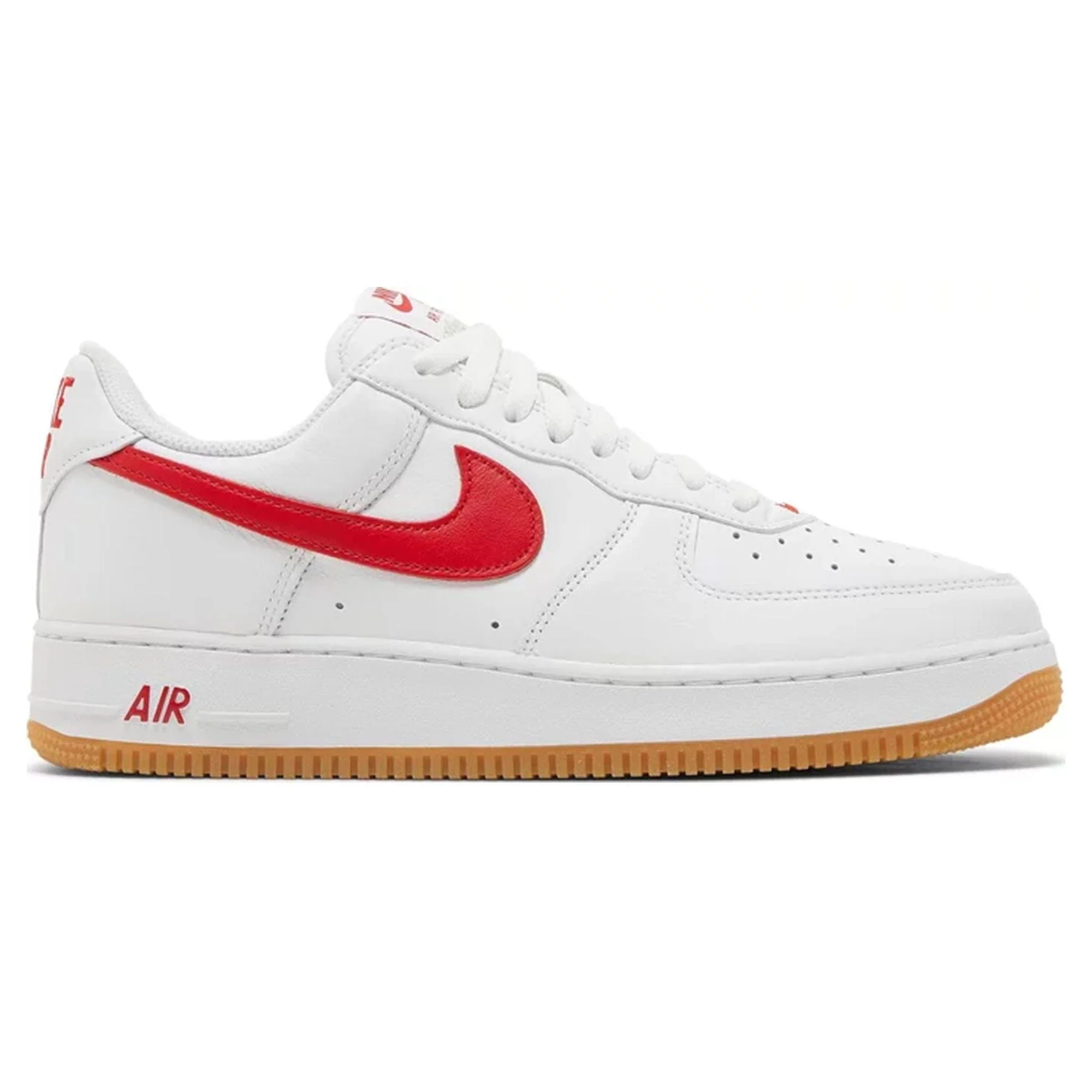 Nike Air Force 1 Low 'Colour of the Month - White University Red' - Image 2