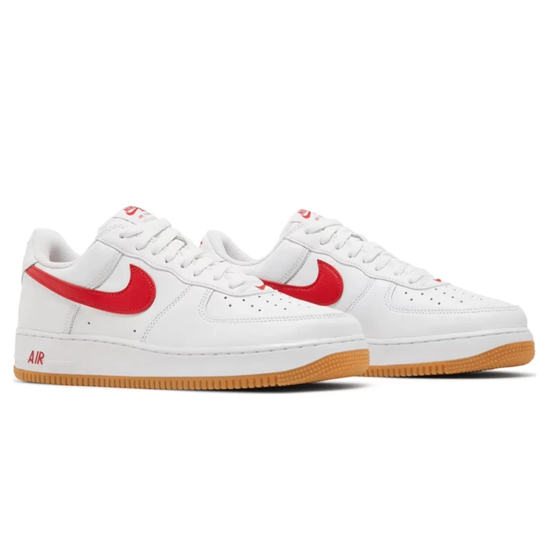 Nike Air Force 1 Low 'Colour of the Month - White University Red' - Image 3