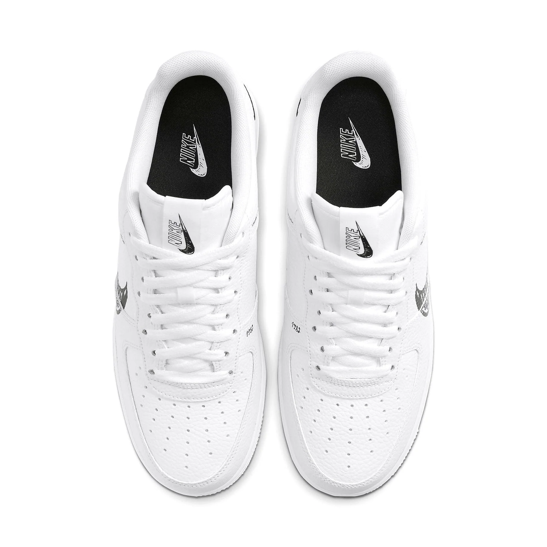 Nike Air Force 1 Low 'Sketch - Black' - Image 3