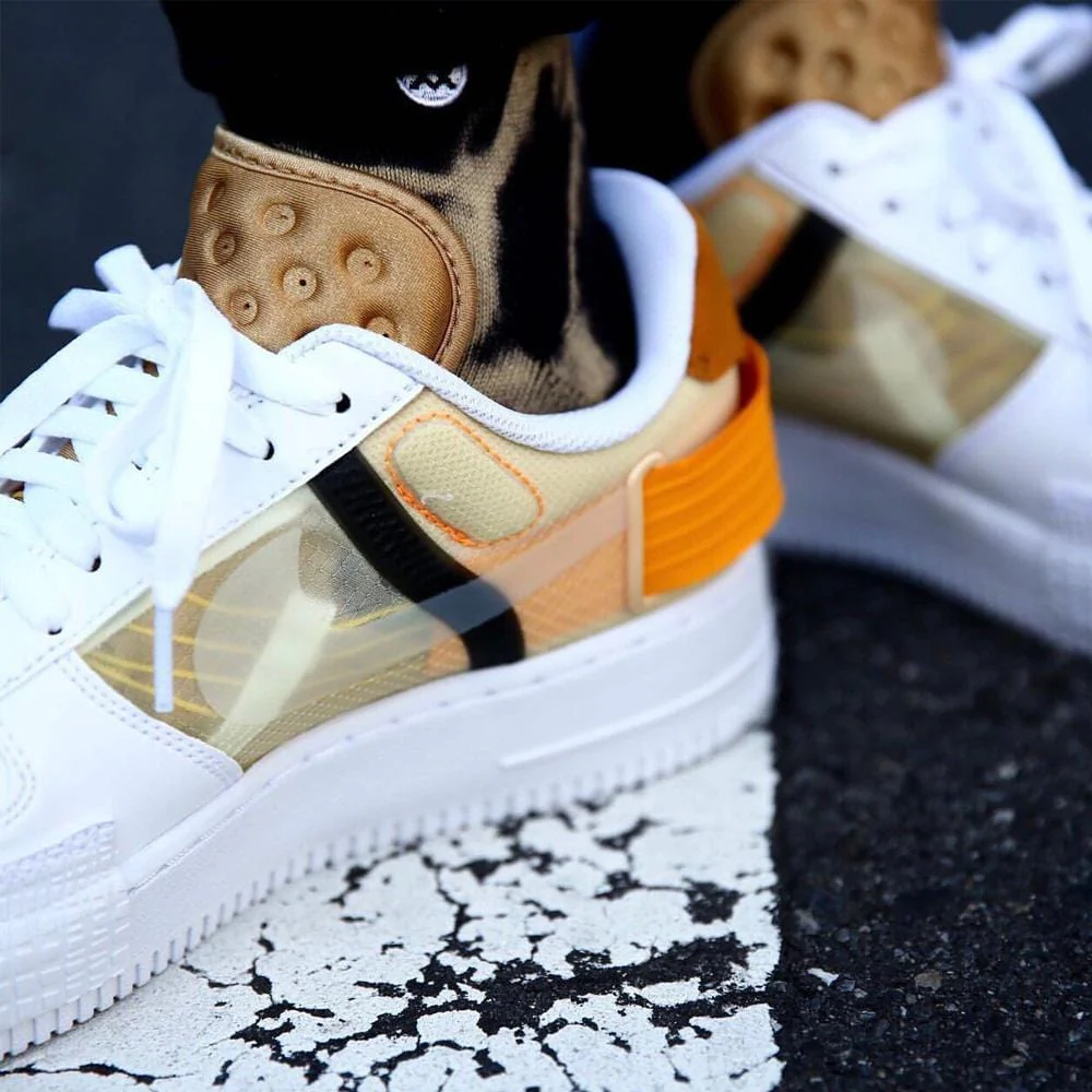 Nike Air Force 1 Type White Gold - Image 6