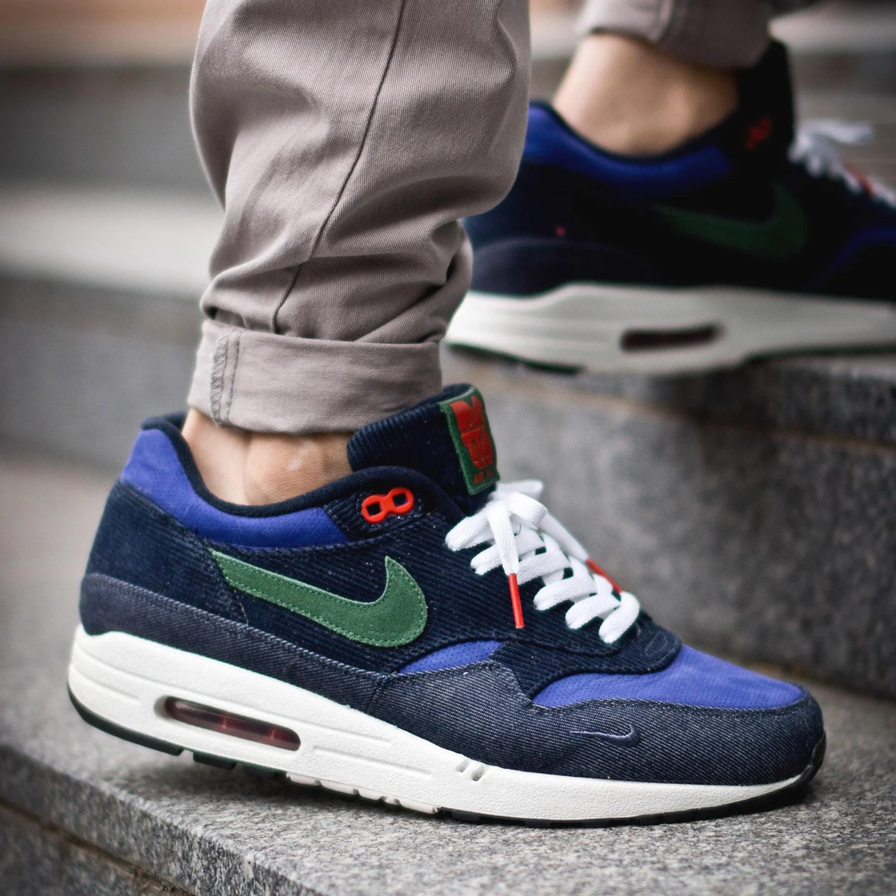 Patta x Nike Air Max 1 Premium QS 'Denim Corduroy' - Image 6