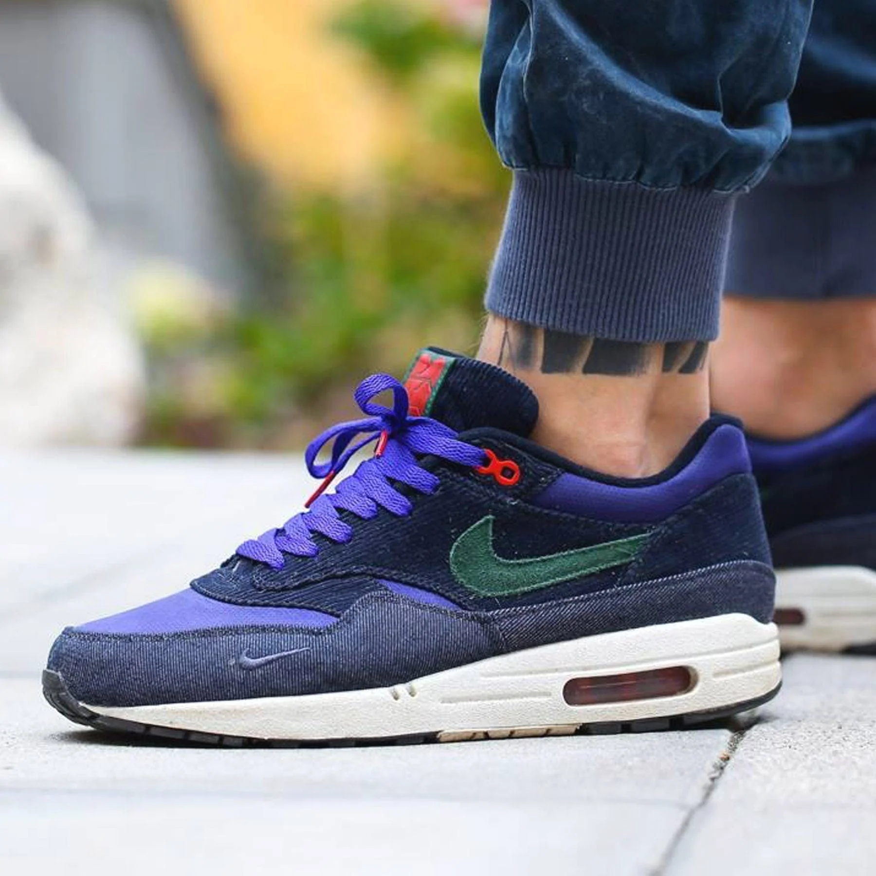 Patta x Nike Air Max 1 Premium QS 'Denim Corduroy' - Image 7