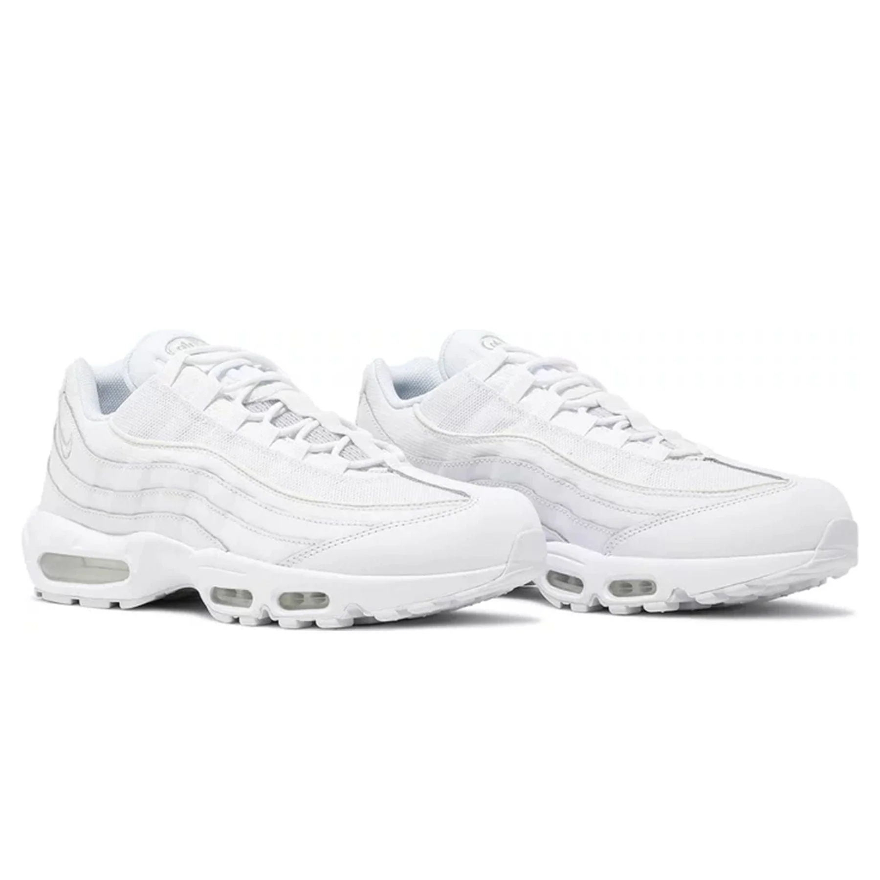 Nike Air Max 95 Essential 'Triple White' - Image 3