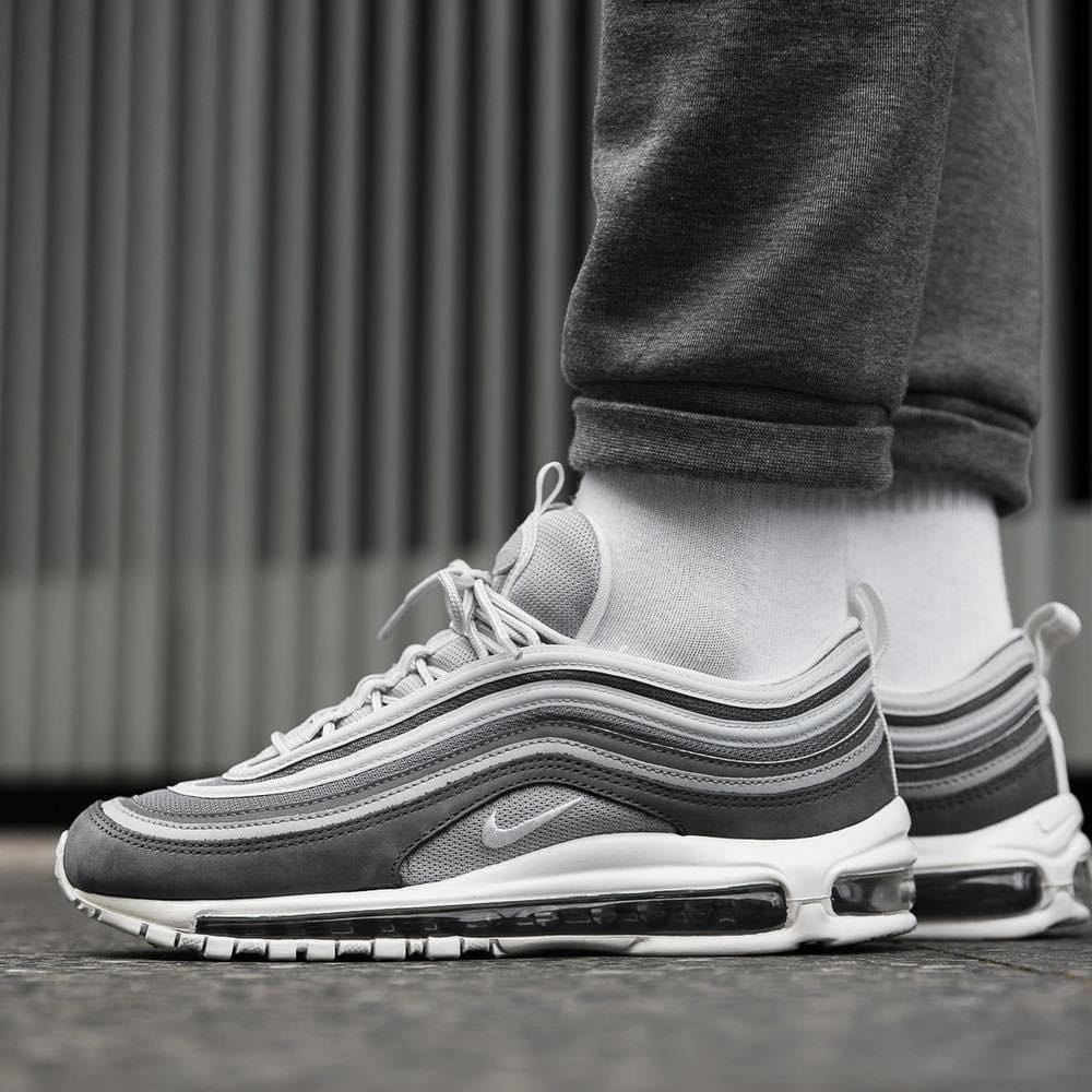 Nike Air Max 97 Premium Wolf Grey-Dark Grey - Image 8