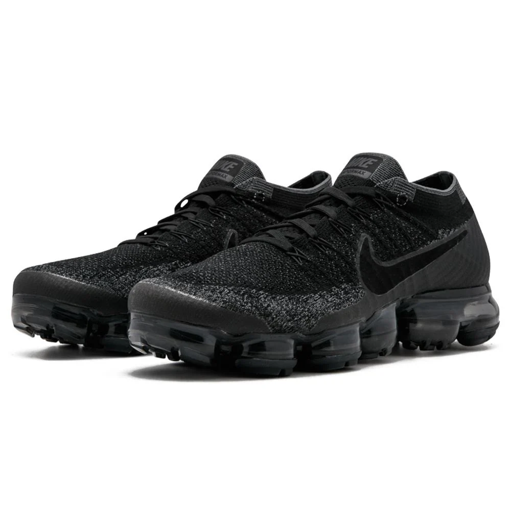 Nike Air VaporMax Flyknit Black-Anthracite - Image 2