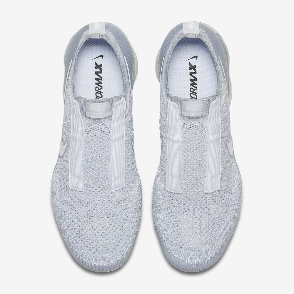 Nike Air VaporMax Flyknit SE Pure Platinum-White - Image 4
