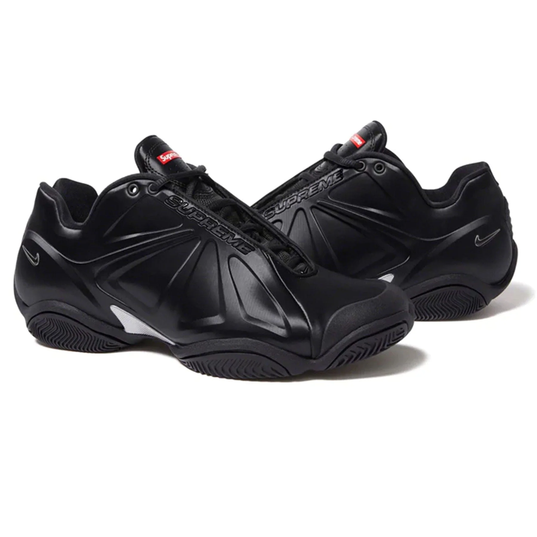 Nike Air Zoom Courtposite x Supreme 'Black' - Image 2