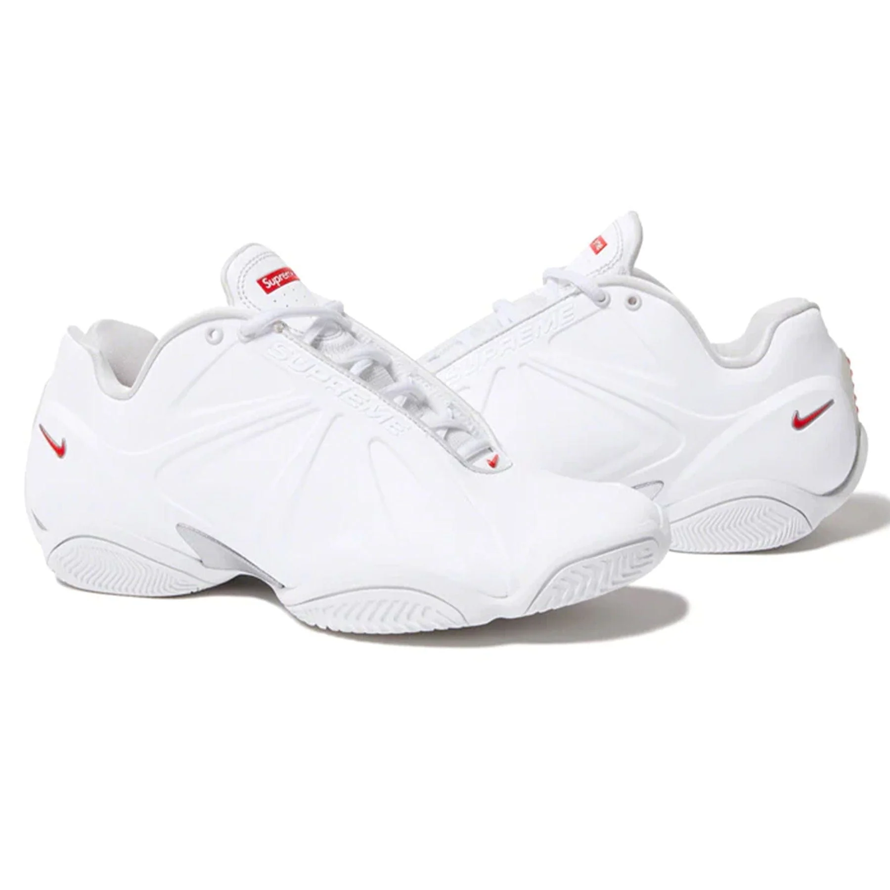 Nike Air Zoom Courtposite x Supreme 'White' - Image 2