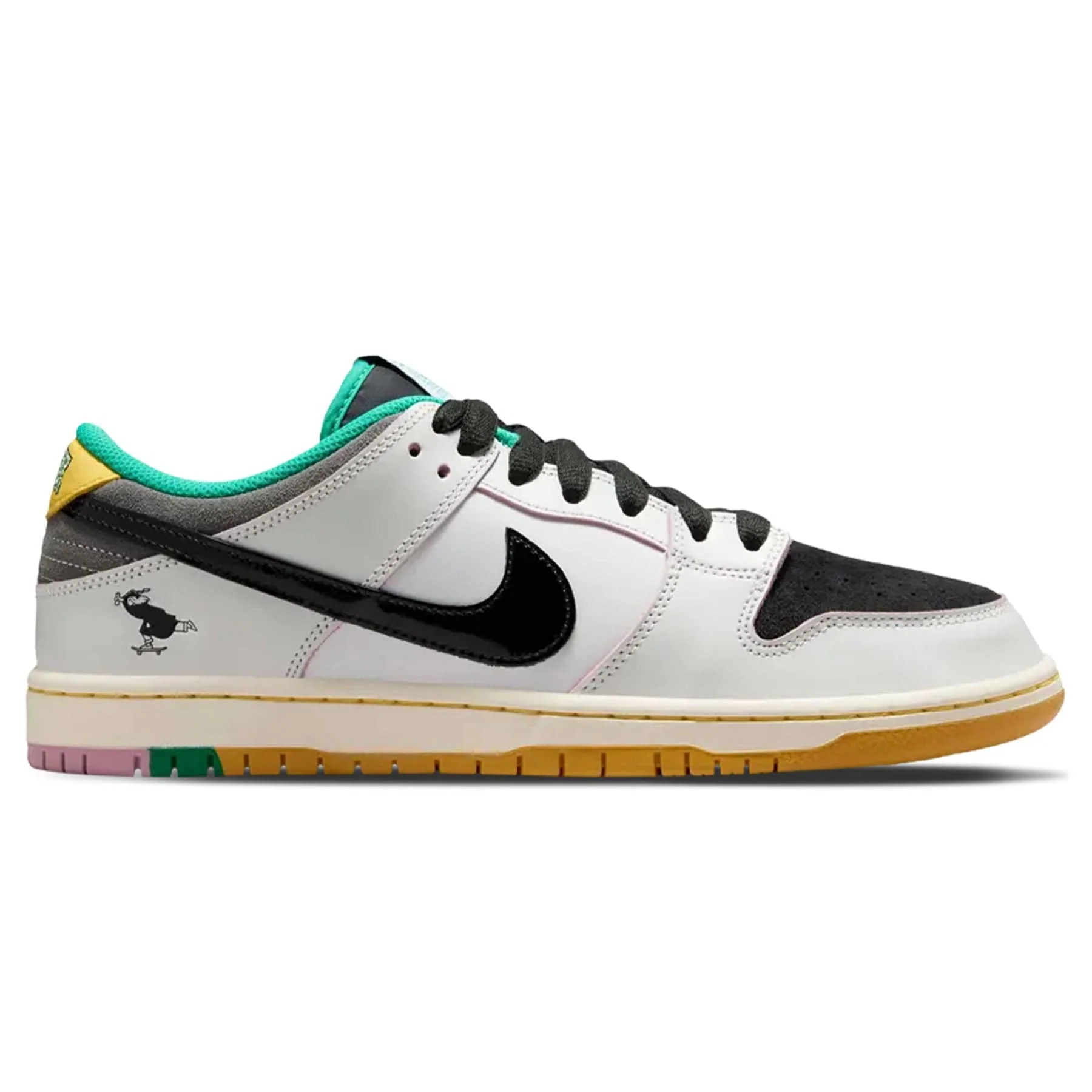 CSEF x Nike Dunk Low SB 'White Clear Emerald' - Image 2