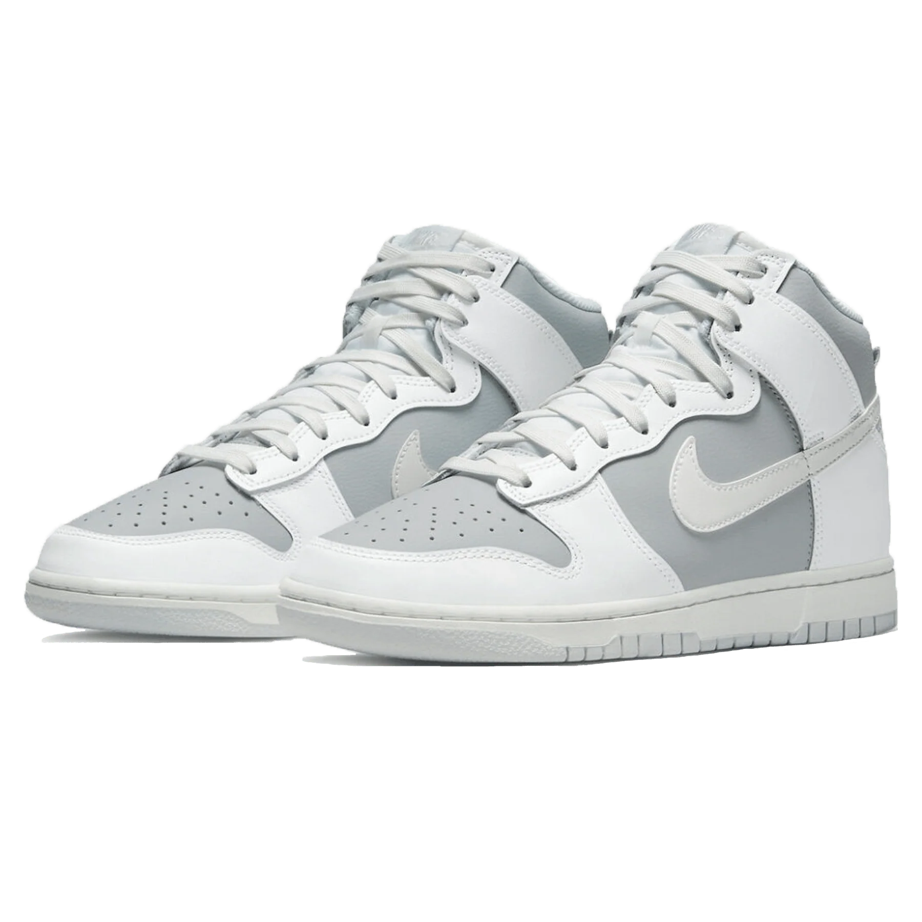 Nike Dunk High Grey White - Image 2