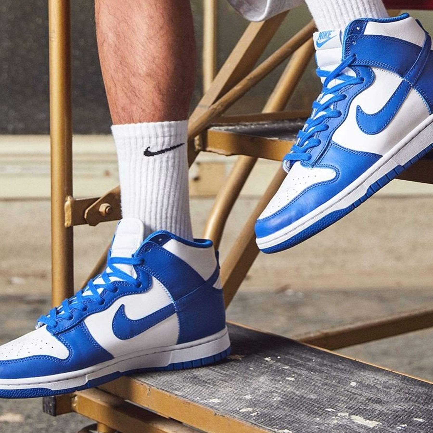 Nike Dunk High 'Kentucky' 2021 - Image 7