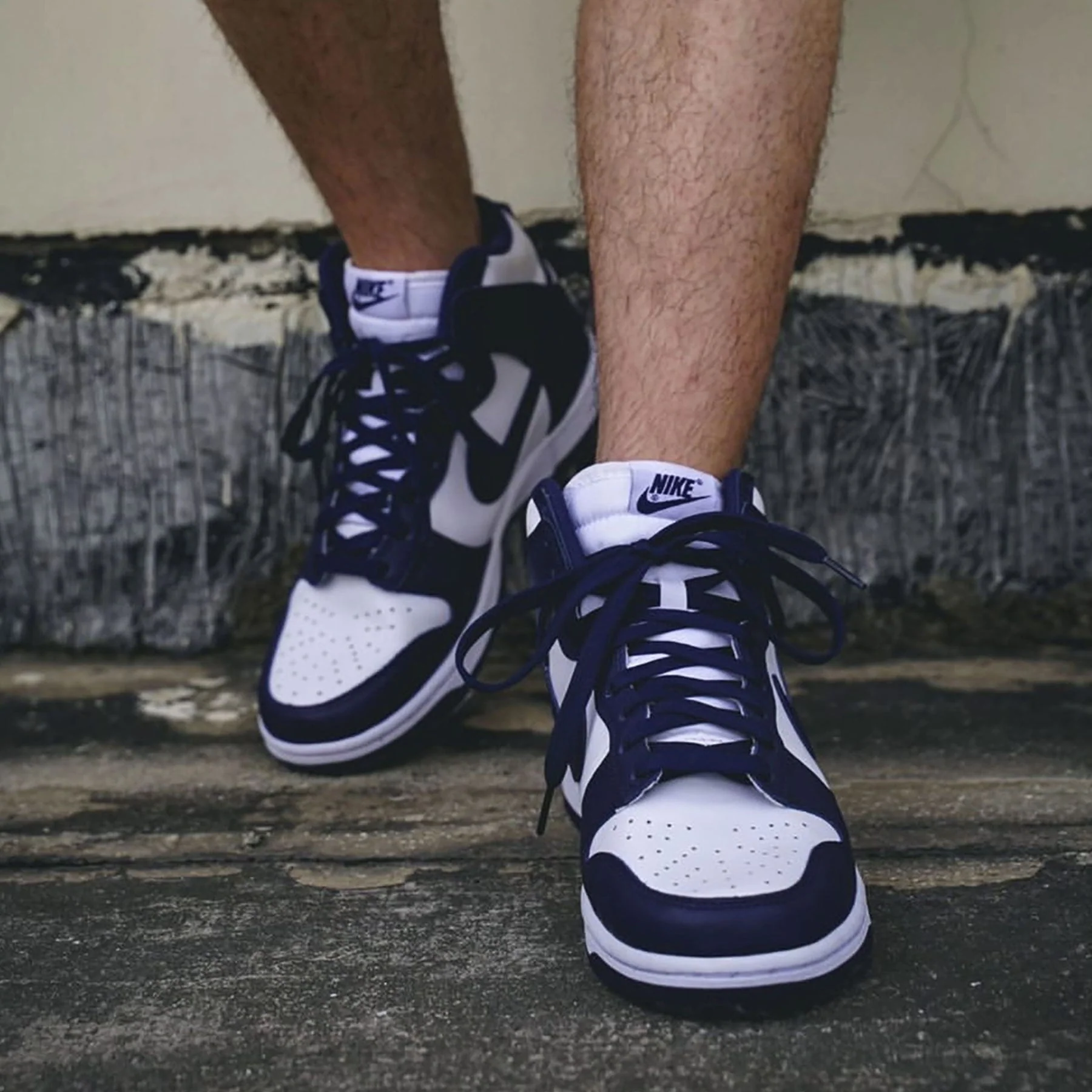 Nike Dunk High 'Midnight Navy' - Image 7