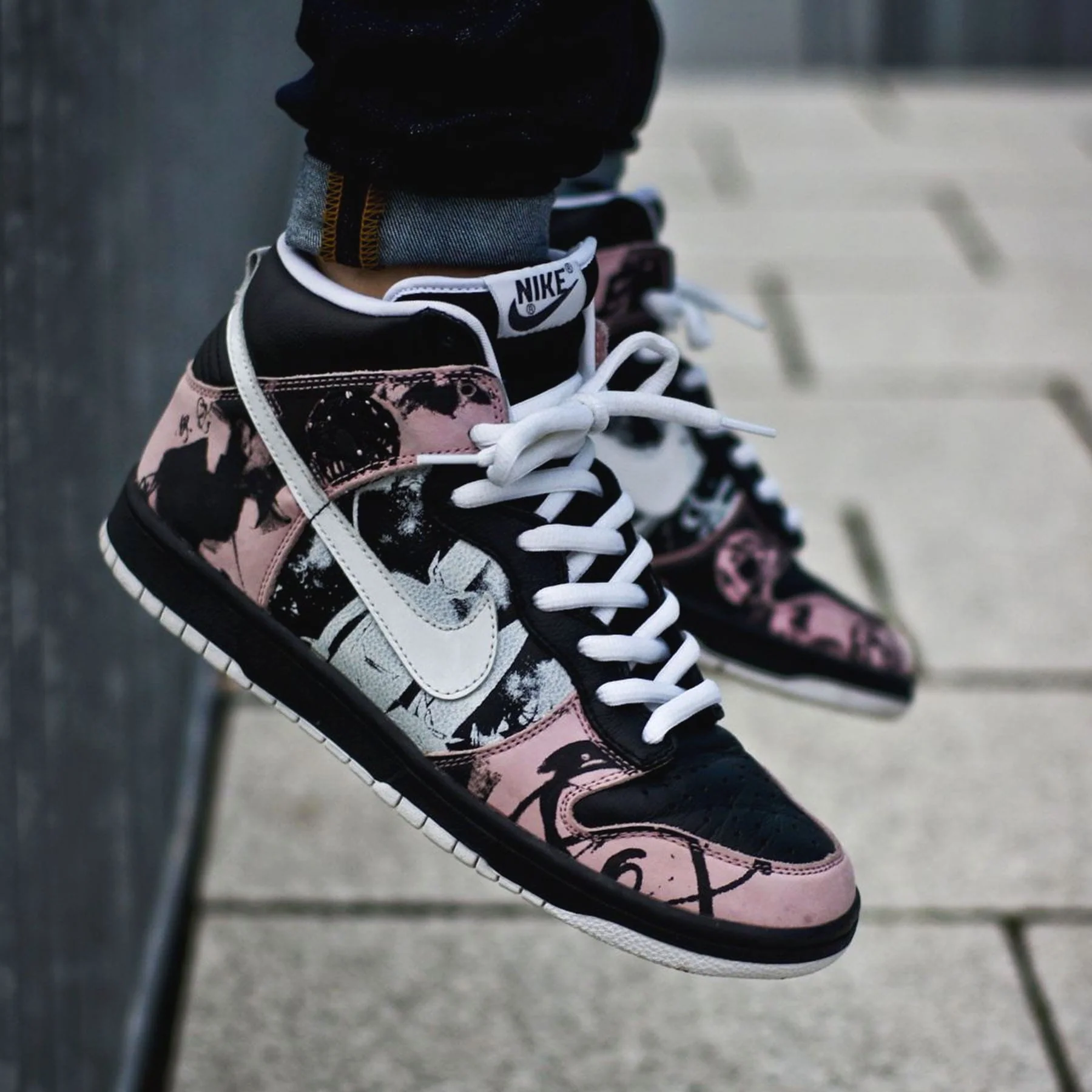 Futura x UNKLE x Nike Dunk High Pro SB 'Unkle' - Image 6