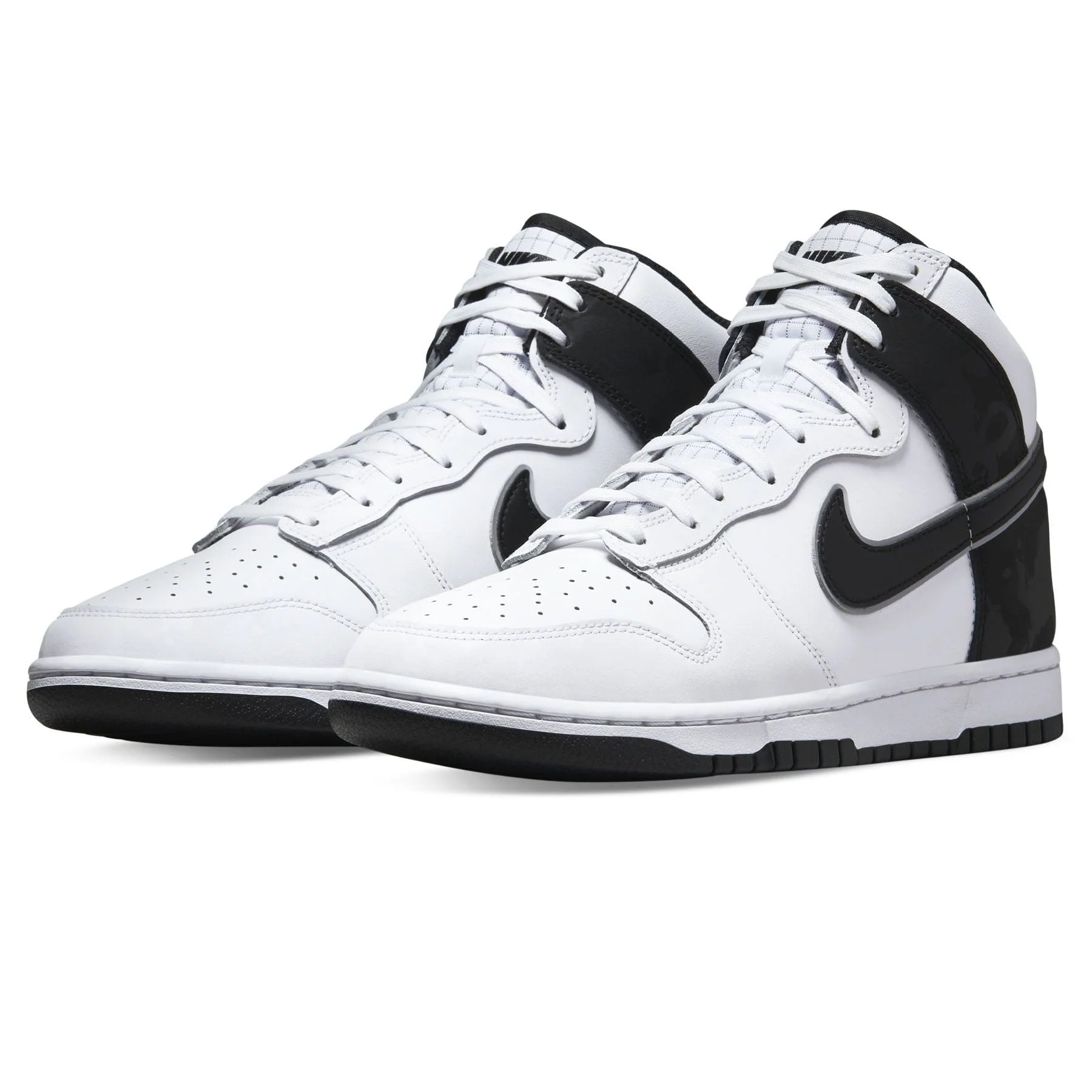 Nike Dunk High Retro SE 'White Black' - Image 2