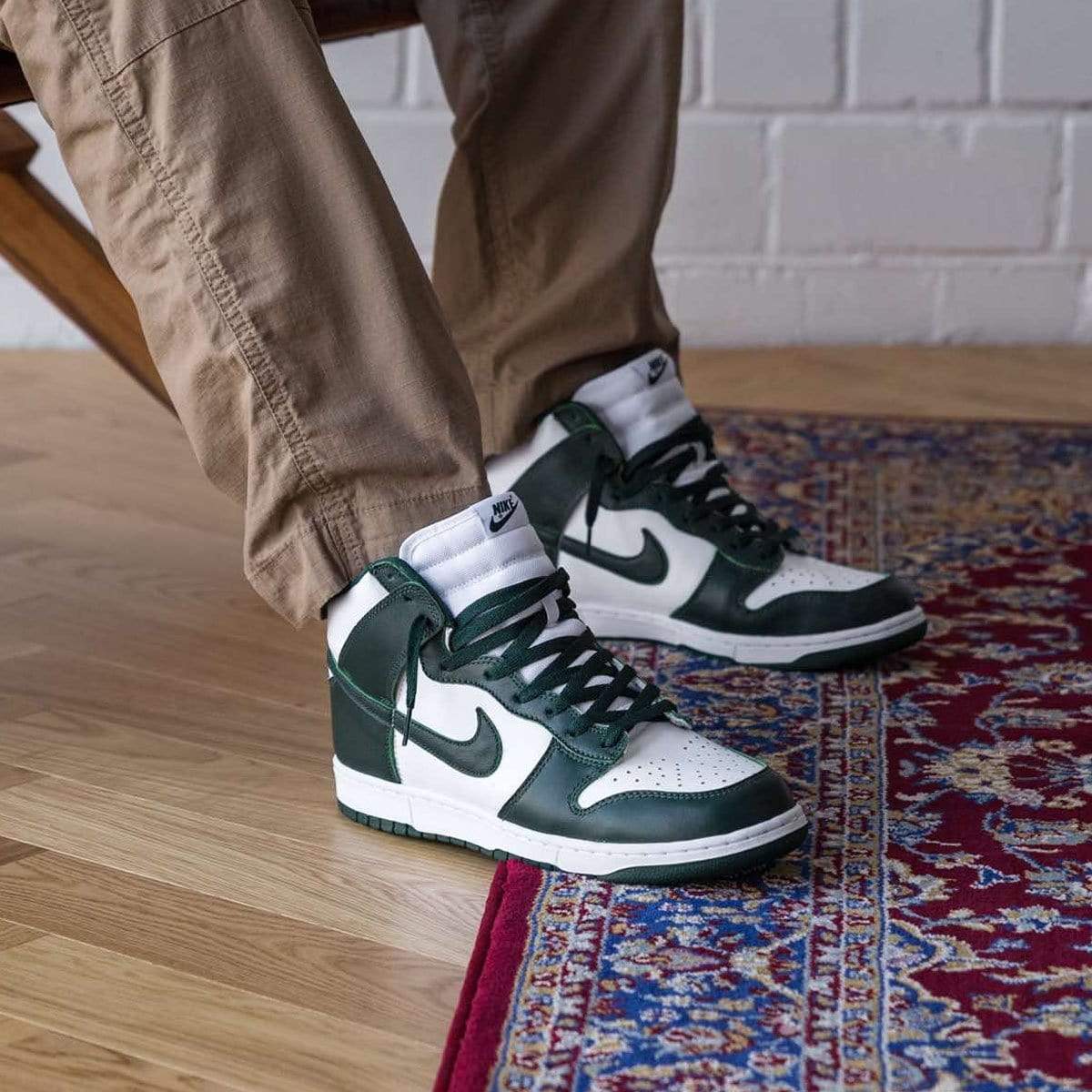 Nike Dunk High SP 'Spartan Green' - Image 6