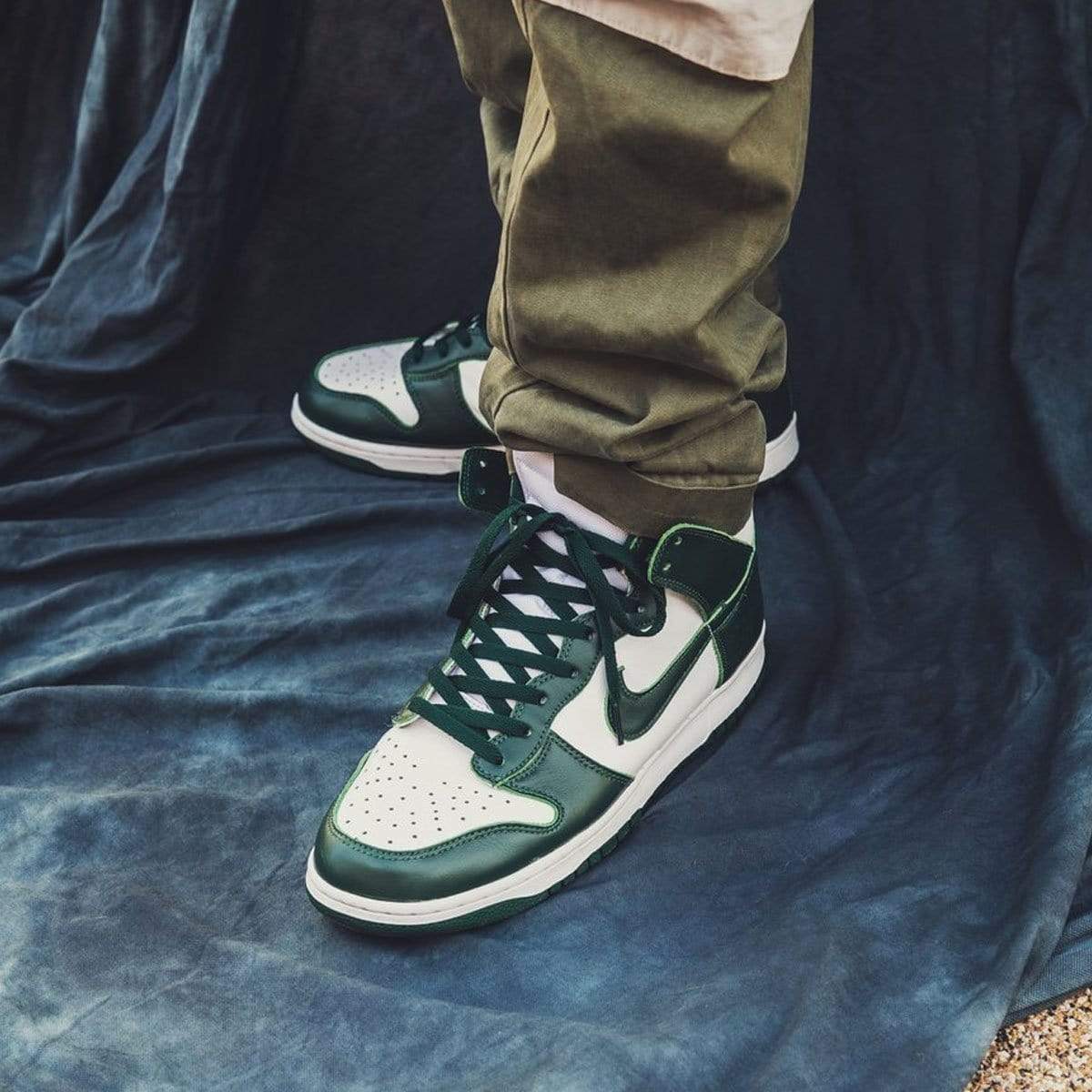 Nike Dunk High SP 'Spartan Green' - Image 7