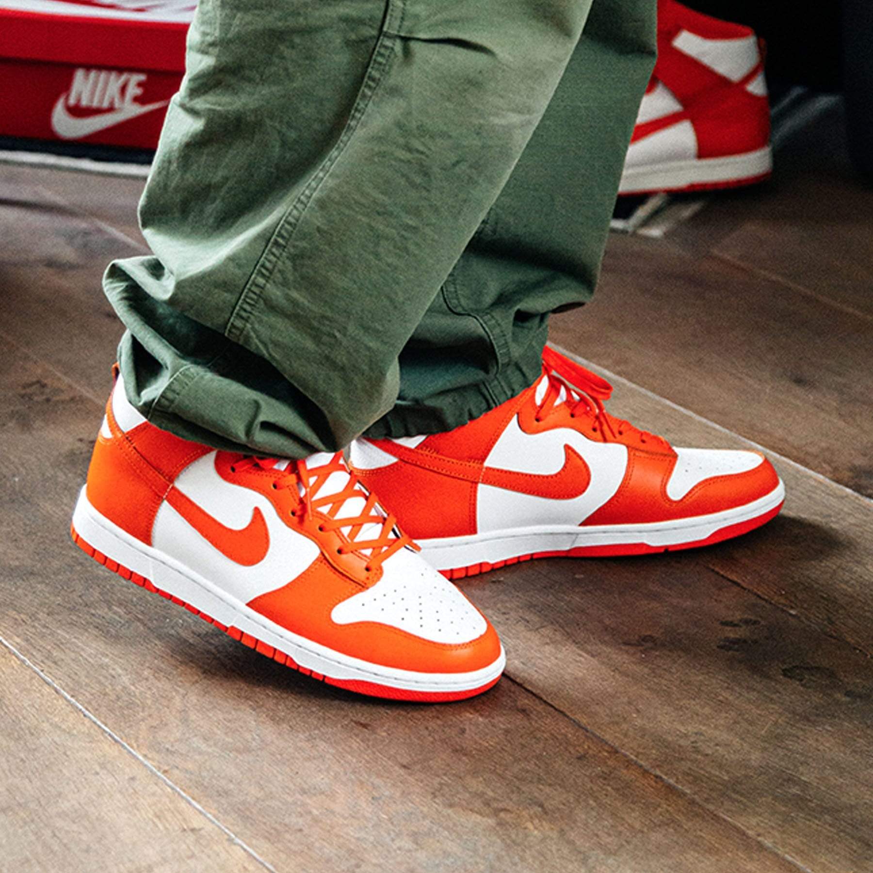 Nike Dunk High SP 'Syracuse' 2021 - Image 9