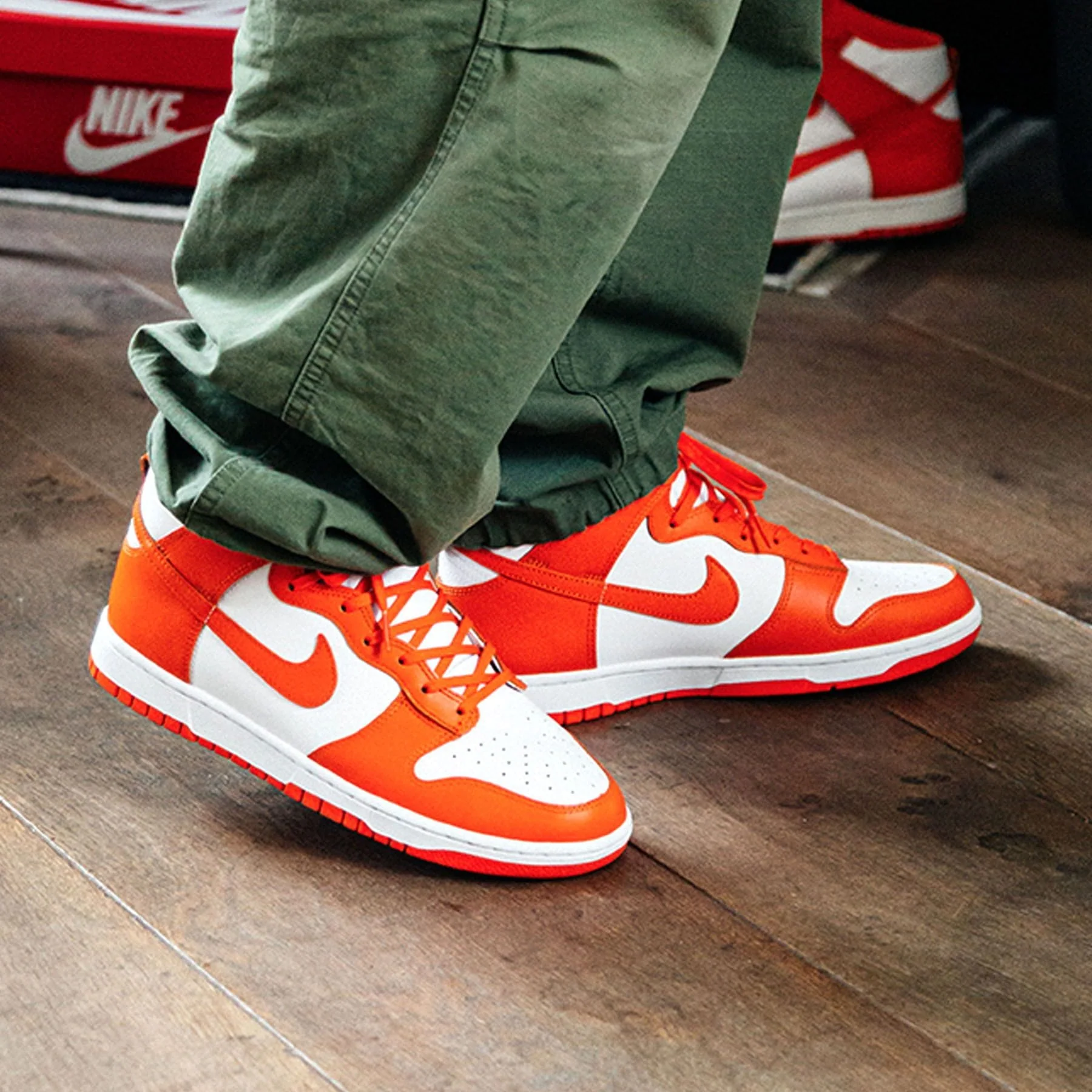 Nike Dunk High Wmns 'Syracuse' 2021 - Image 7