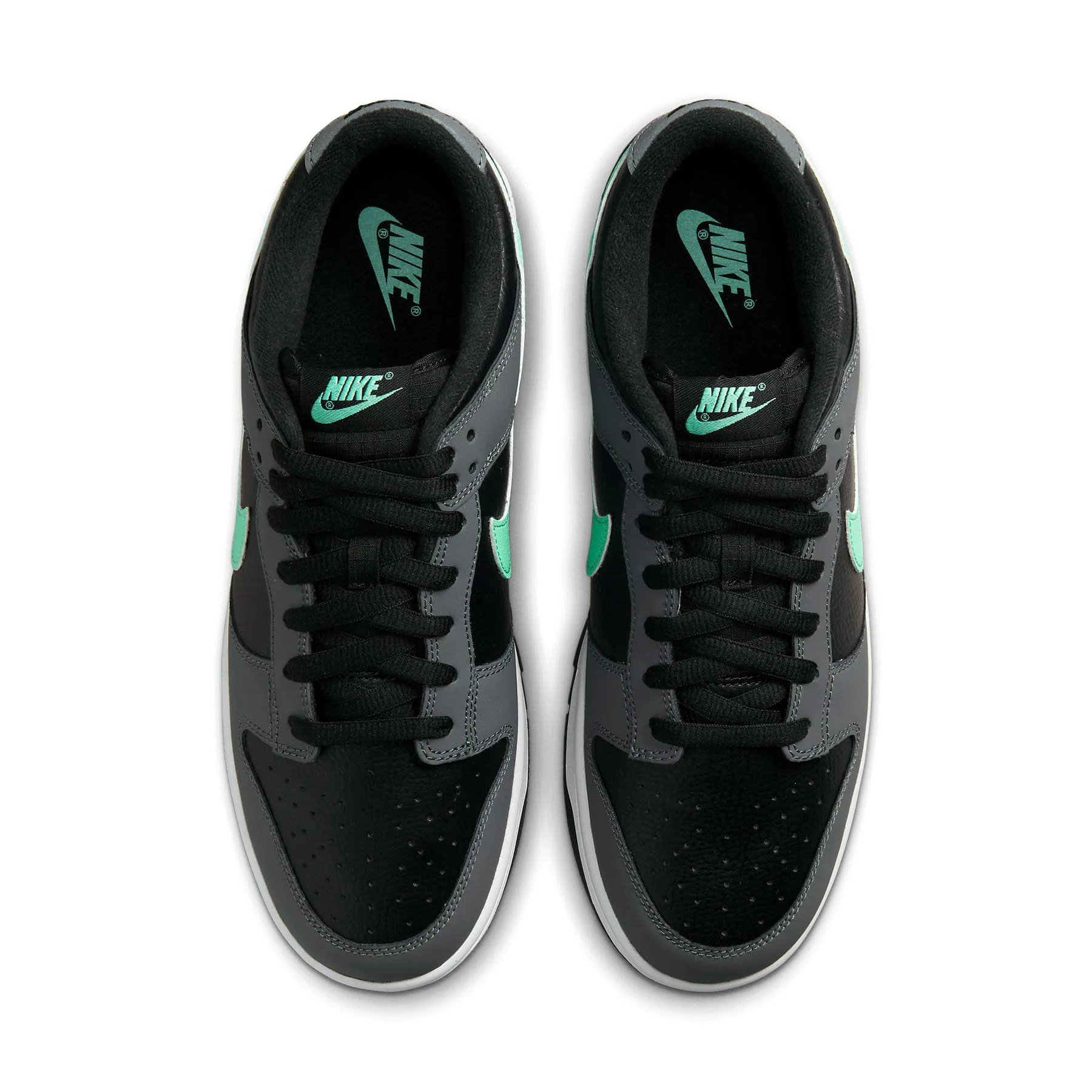 Nike Dunk Low 'Black Green Glow' - Image 3
