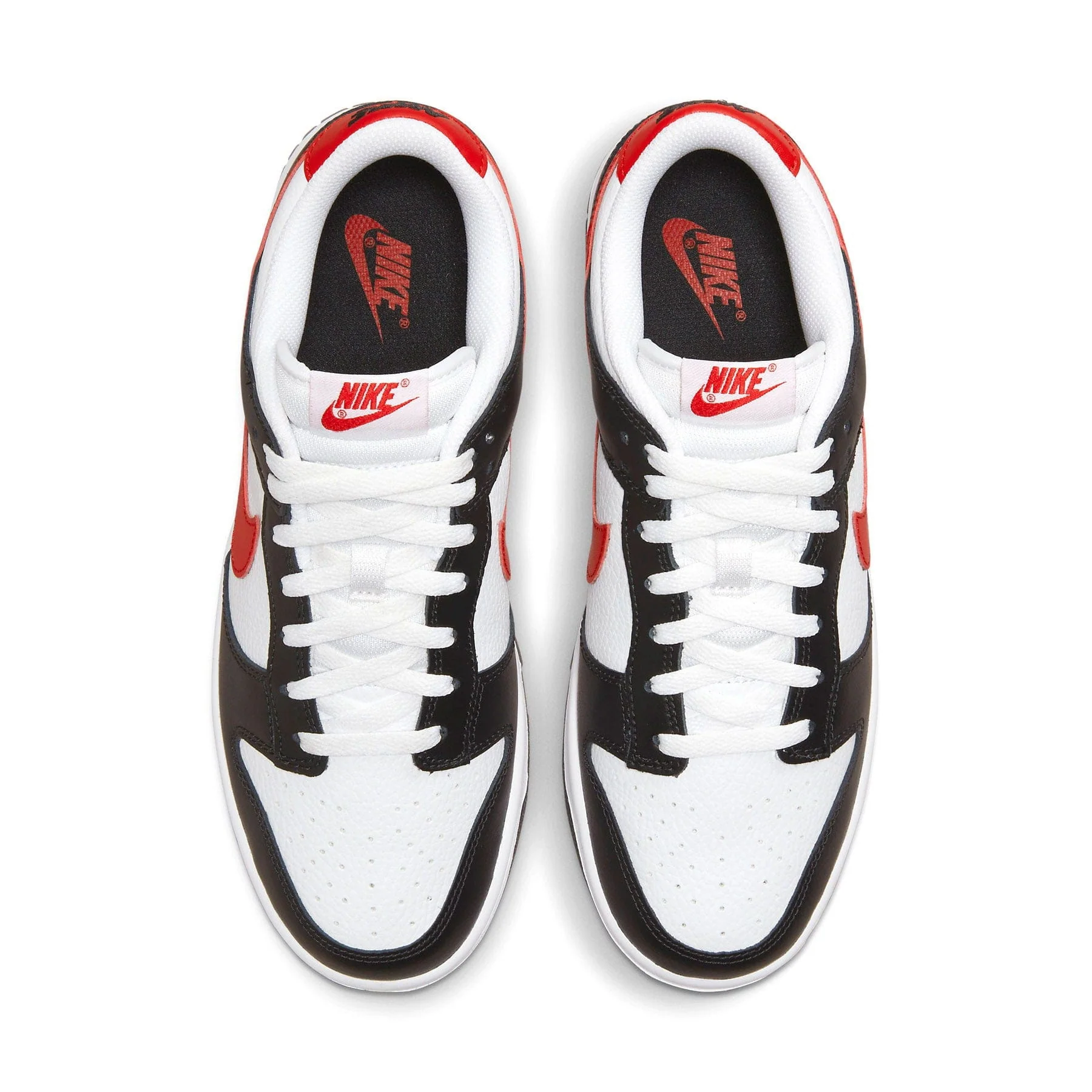 Nike Dunk Low 'Black White Red' - Image 3