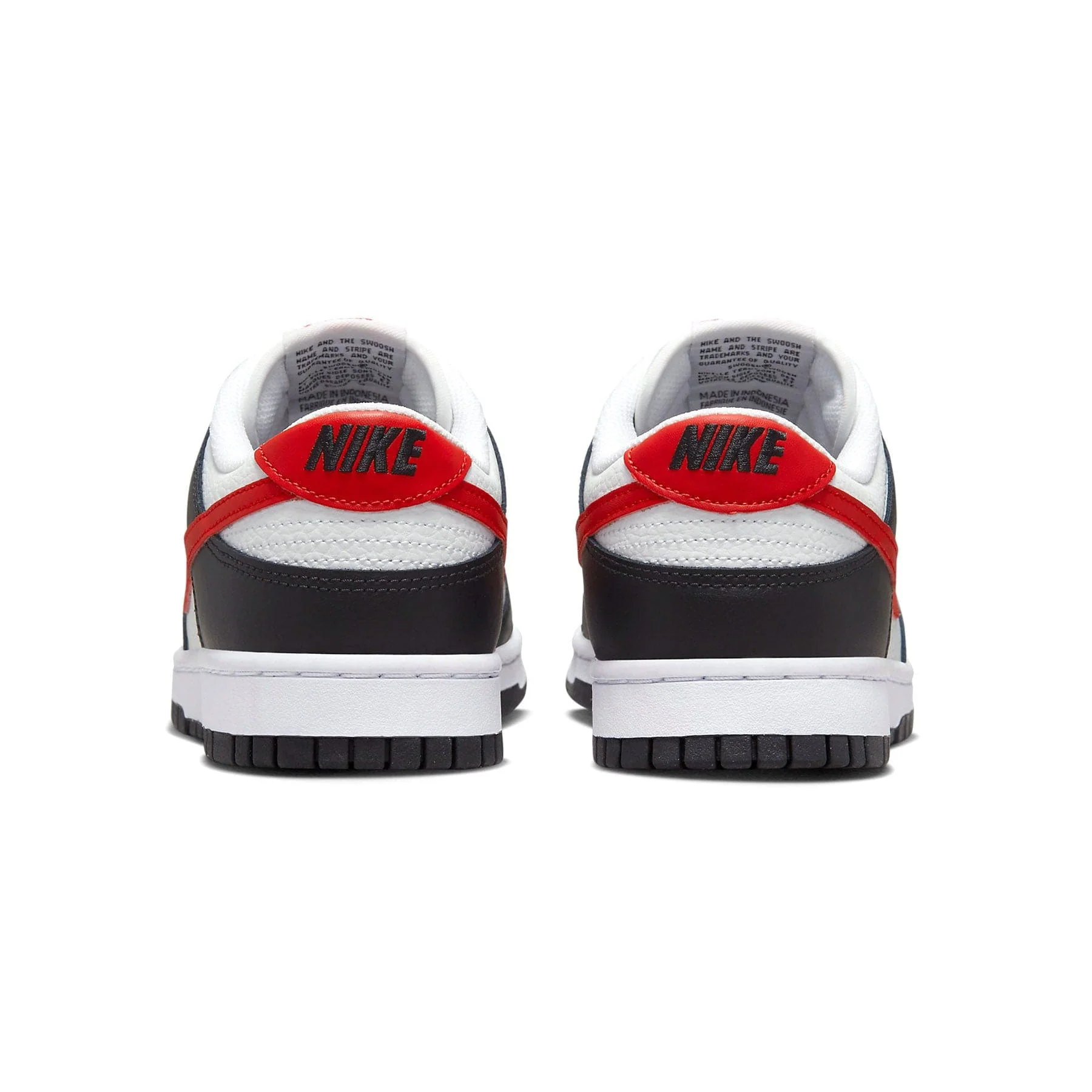 Nike Dunk Low 'Black White Red' - Image 4