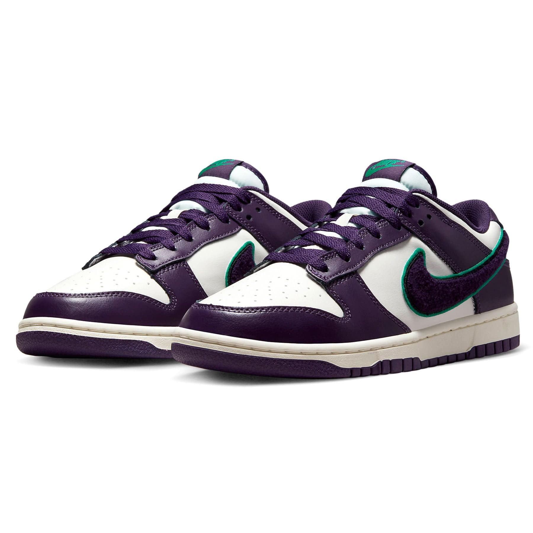 Nike Dunk Low 'Chenille Swoosh - Grand Purple' - Image 2