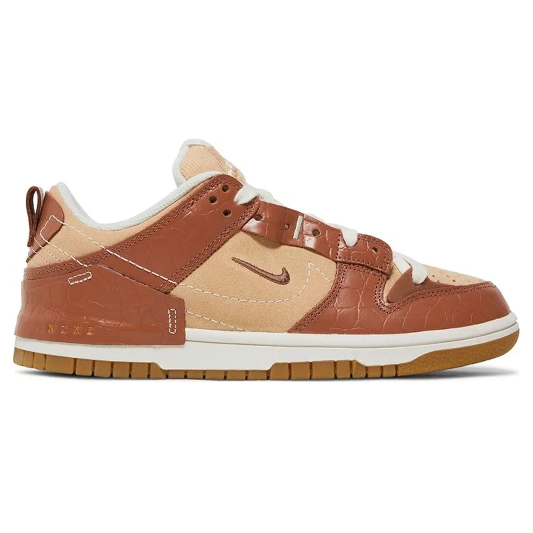 Nike Dunk Low Disrupt 2 Wmns 'Brown Crocodile' - Image 2