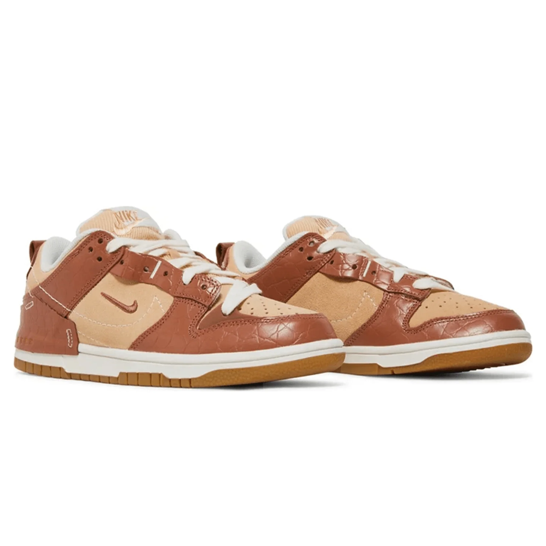 Nike Dunk Low Disrupt 2 Wmns 'Brown Crocodile' - Image 3