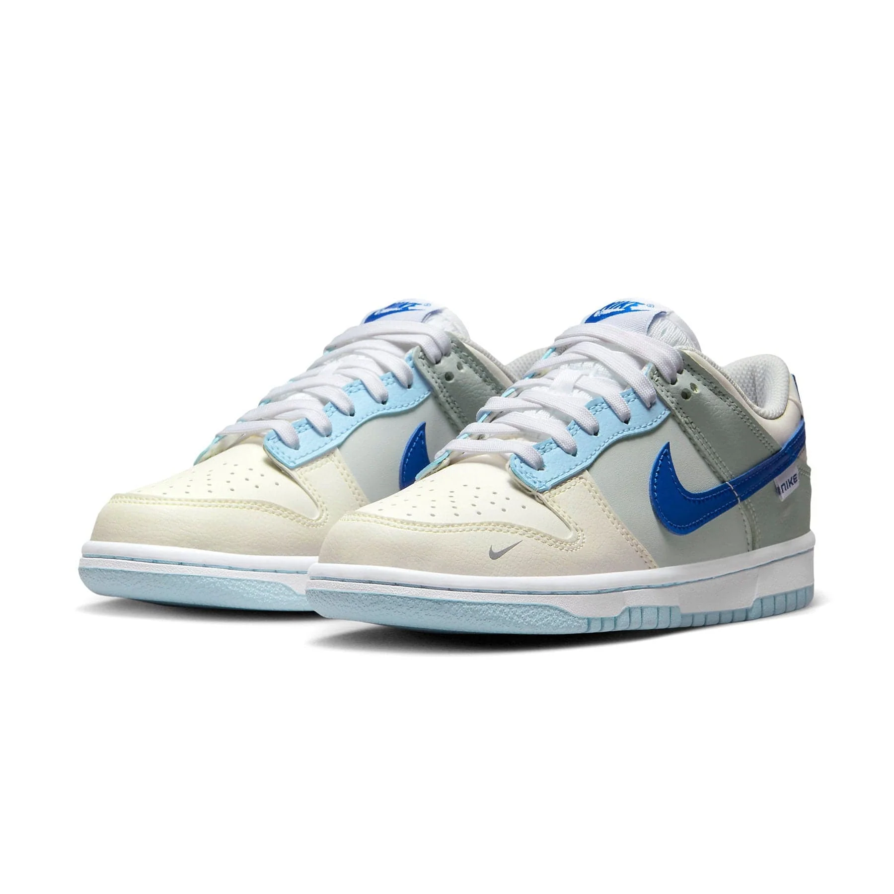 Nike Dunk Low GS 'Just Stitch It - Hyper Royal' - Image 2