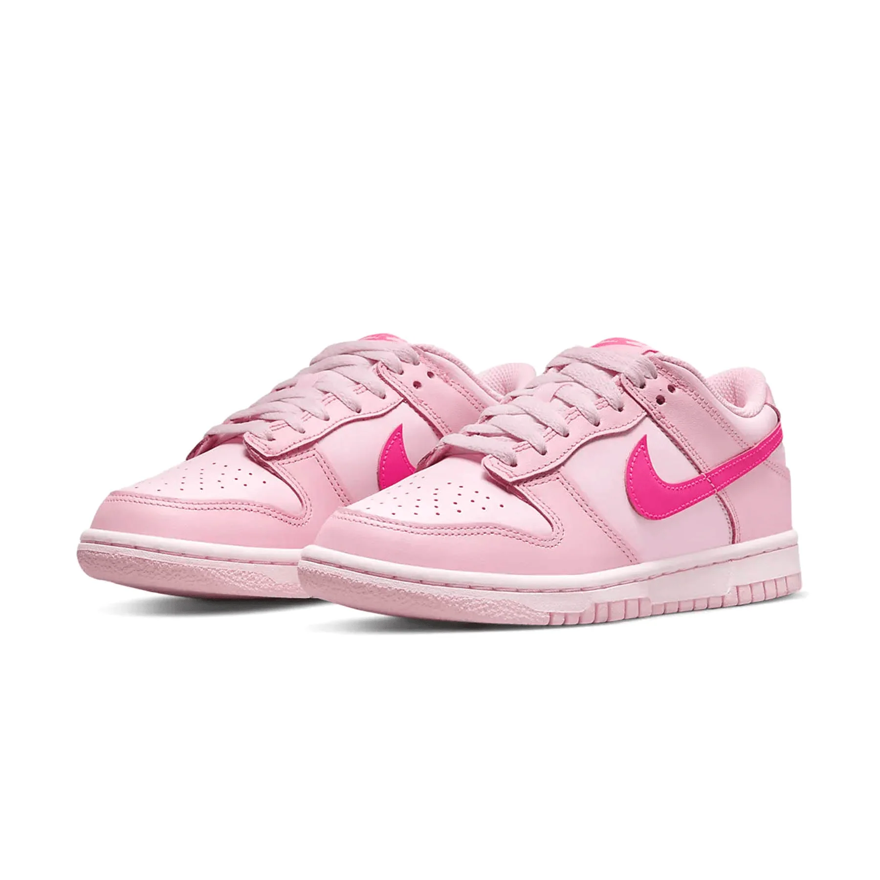 Nike Dunk Low GS 'Triple Pink' - Image 2