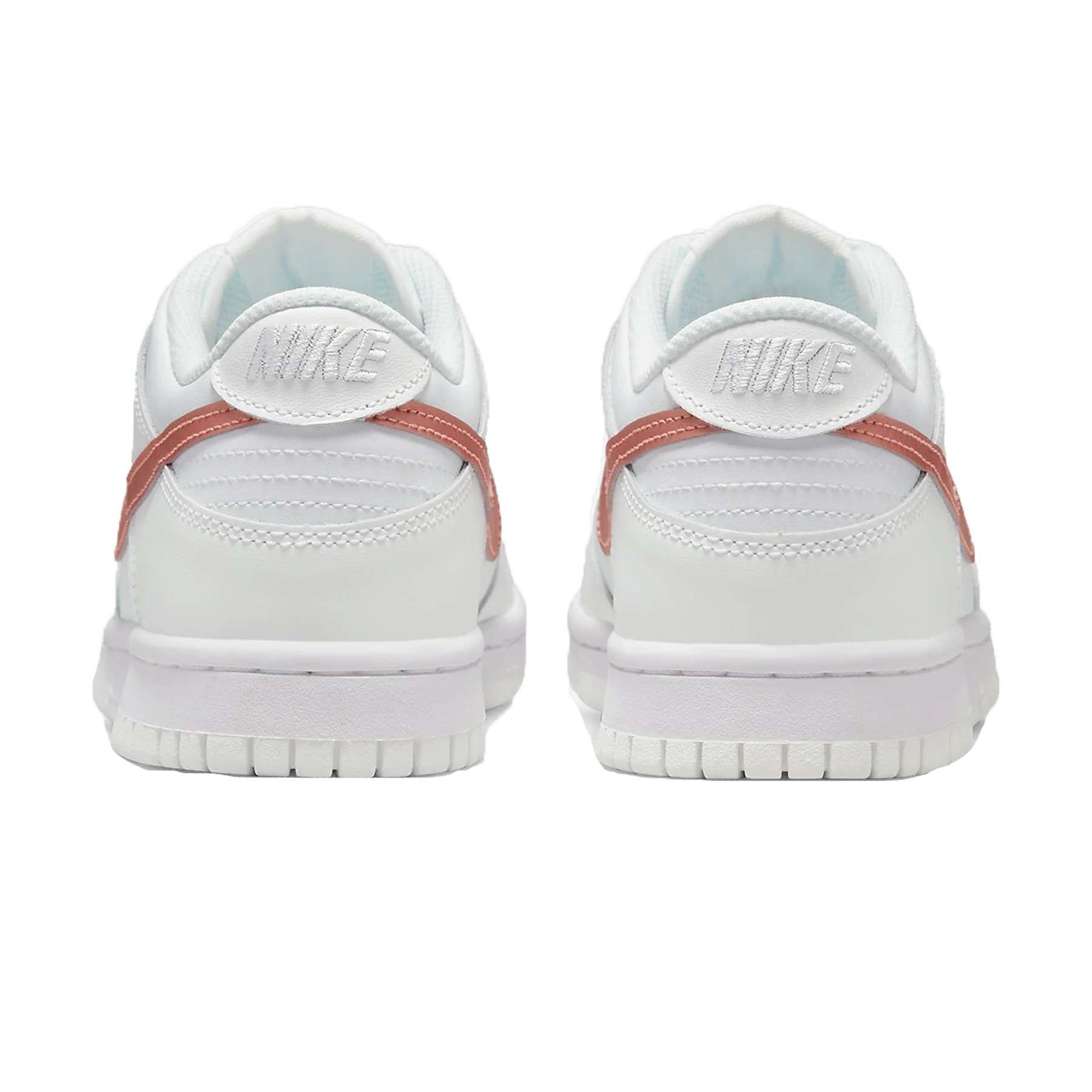 Nike Dunk Low GS 'White Metallic Red Bronze' - Image 3