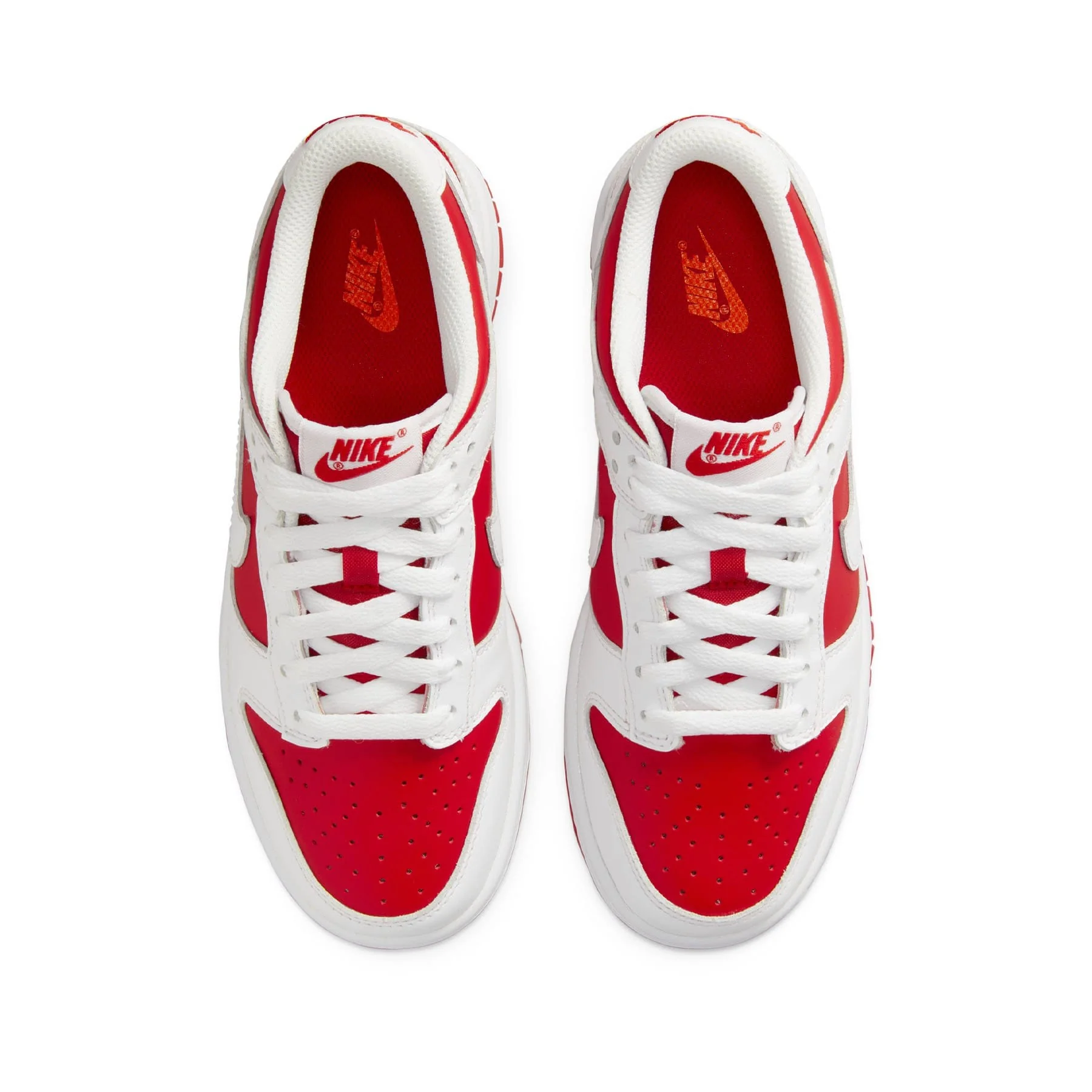 Nike Dunk Low GS 'White University Red' - Image 3