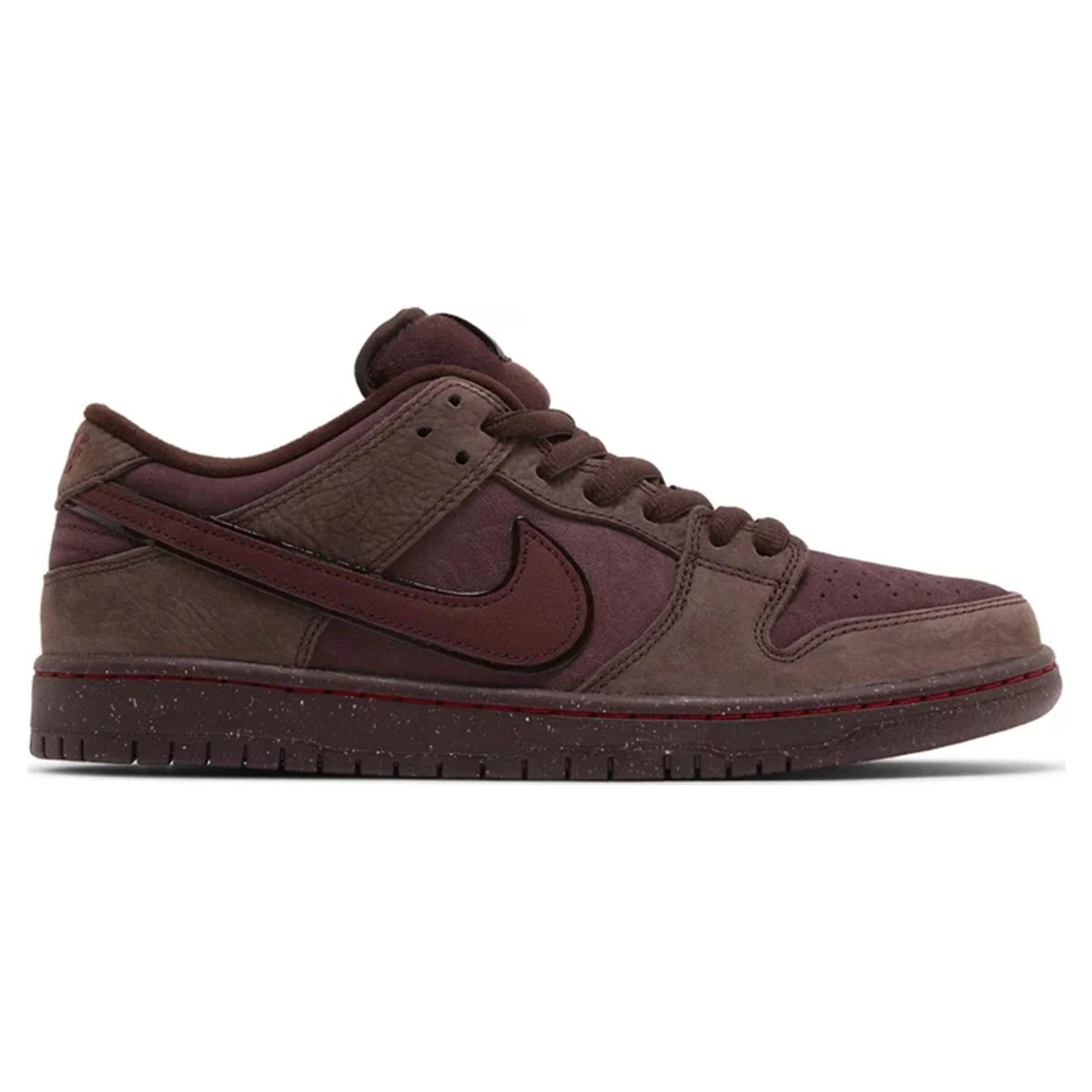 Nike Dunk Low Premium SB 'City Of Love Collection - Burgundy Crush' - Image 2