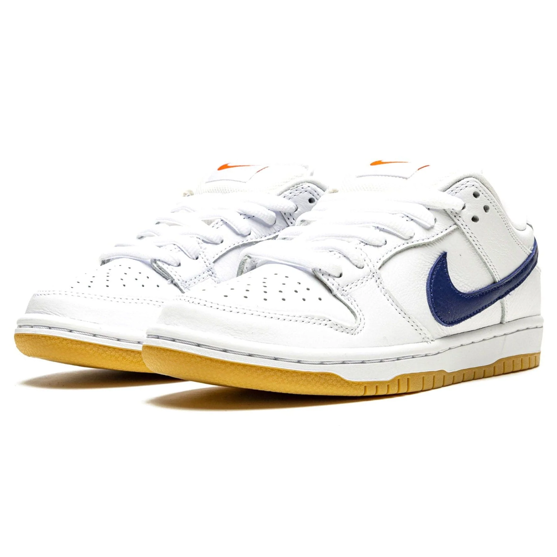 Nike Dunk Low Pro ISO SB 'Orange Label - White Navy' - Image 2