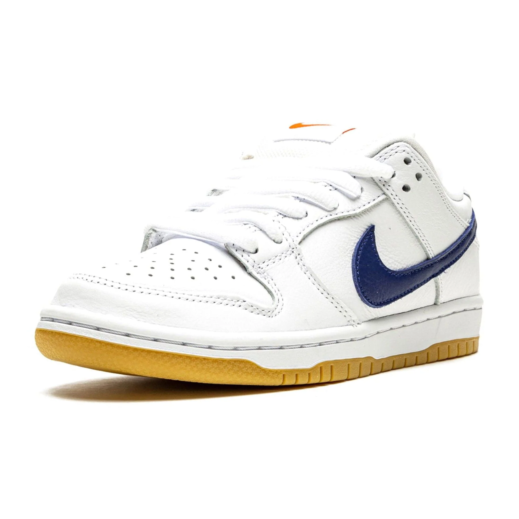 Nike Dunk Low Pro ISO SB 'Orange Label - White Navy' - Image 4