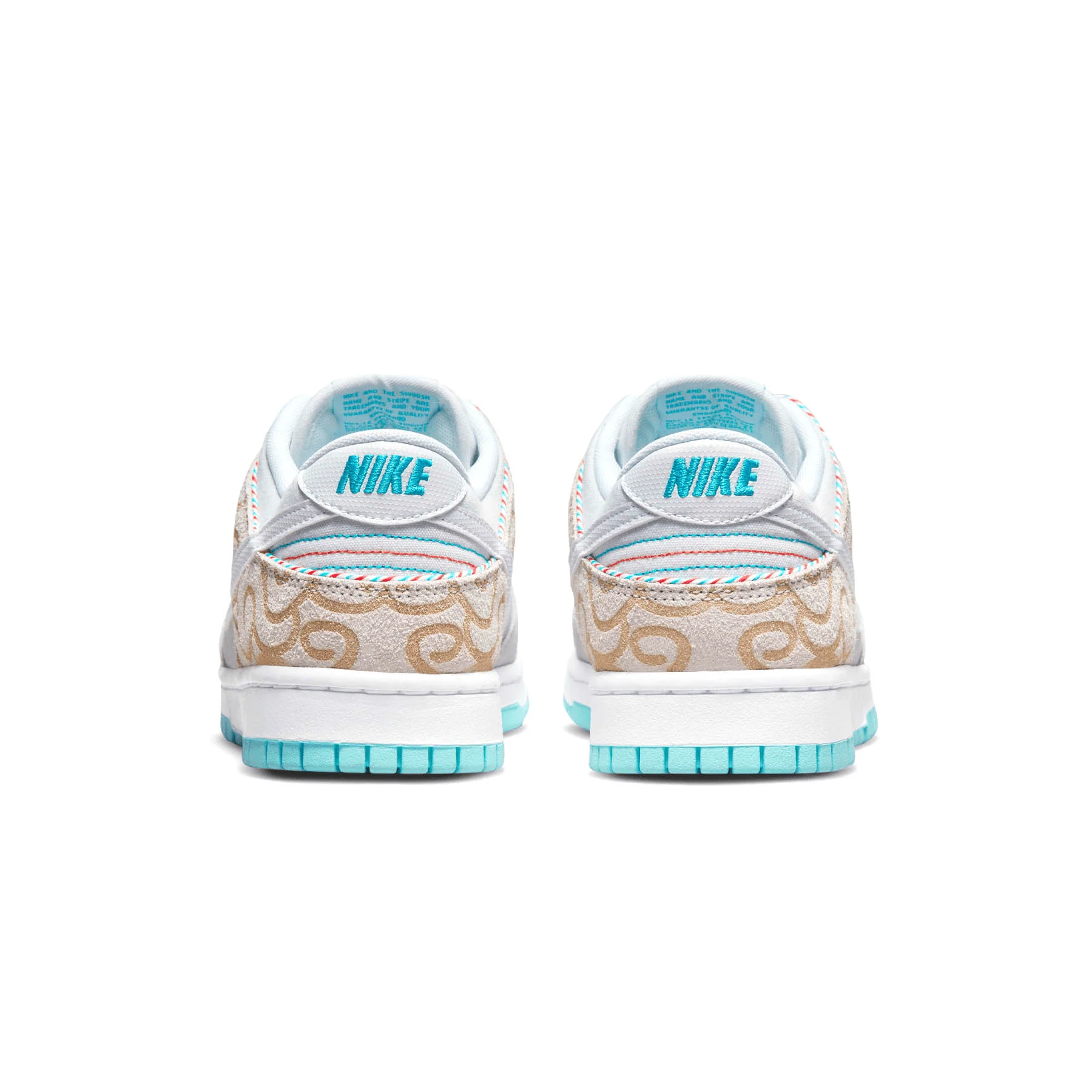 Nike Dunk Low Retro SE 'Barber Shop - Grey' - Image 4