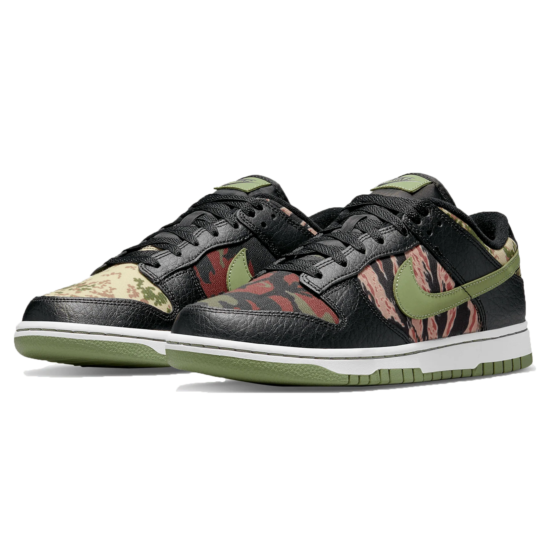 Nike Dunk Low SE 'Black Multi-Camo' - Image 2