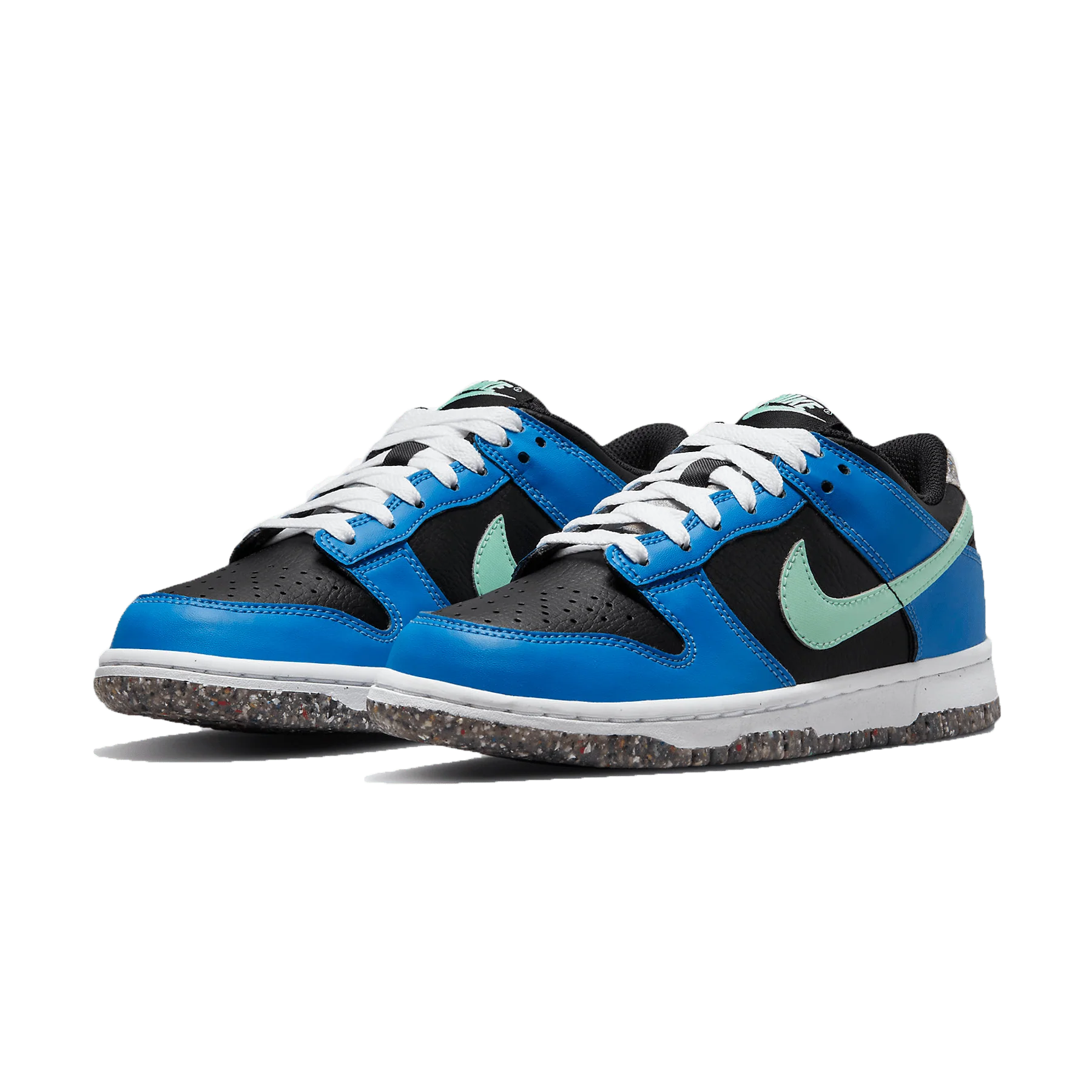 Nike Dunk Low SE GS 'Black Light Photo Blue Mint Foam' - Image 2