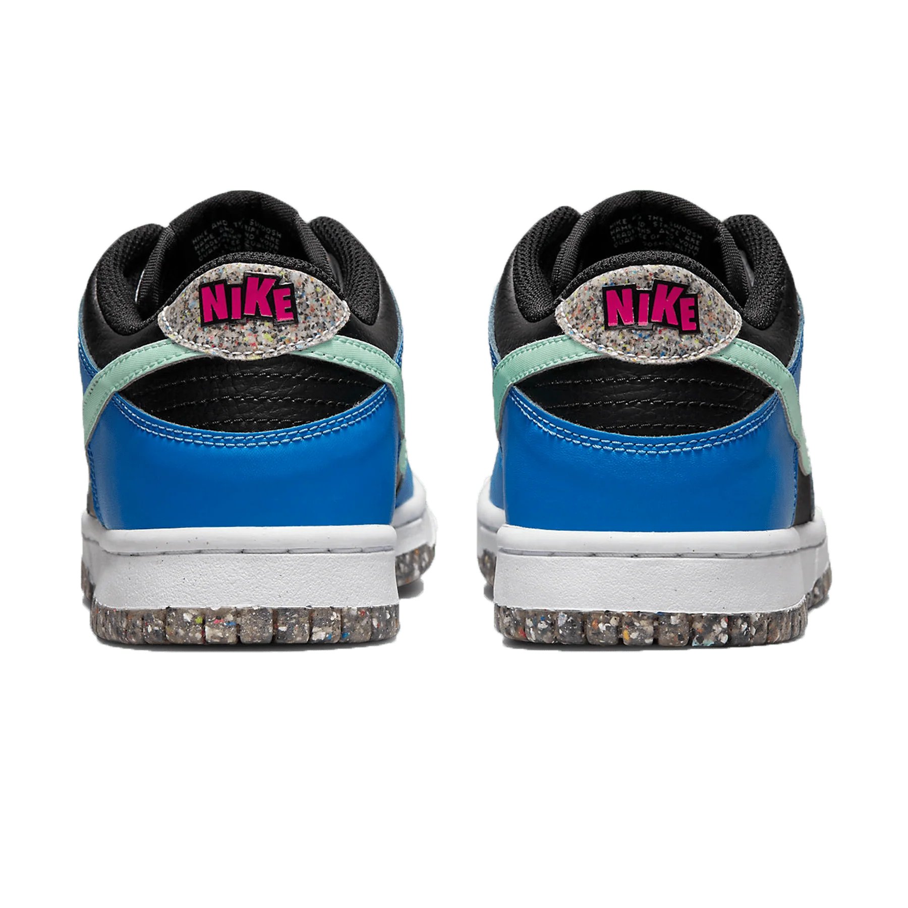 Nike Dunk Low SE GS 'Black Light Photo Blue Mint Foam' - Image 3