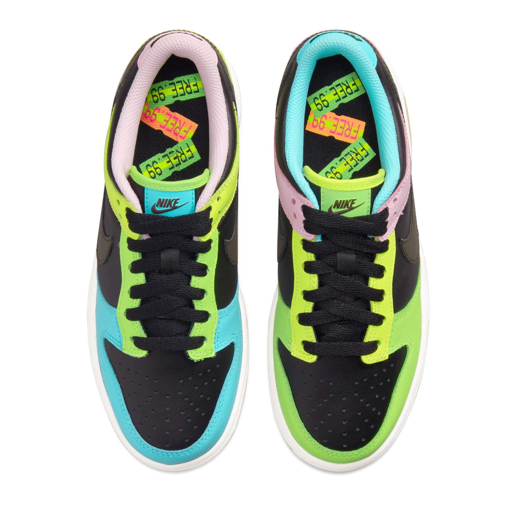 Nike Dunk Low SE GS 'Free.99 - Black' - Image 3
