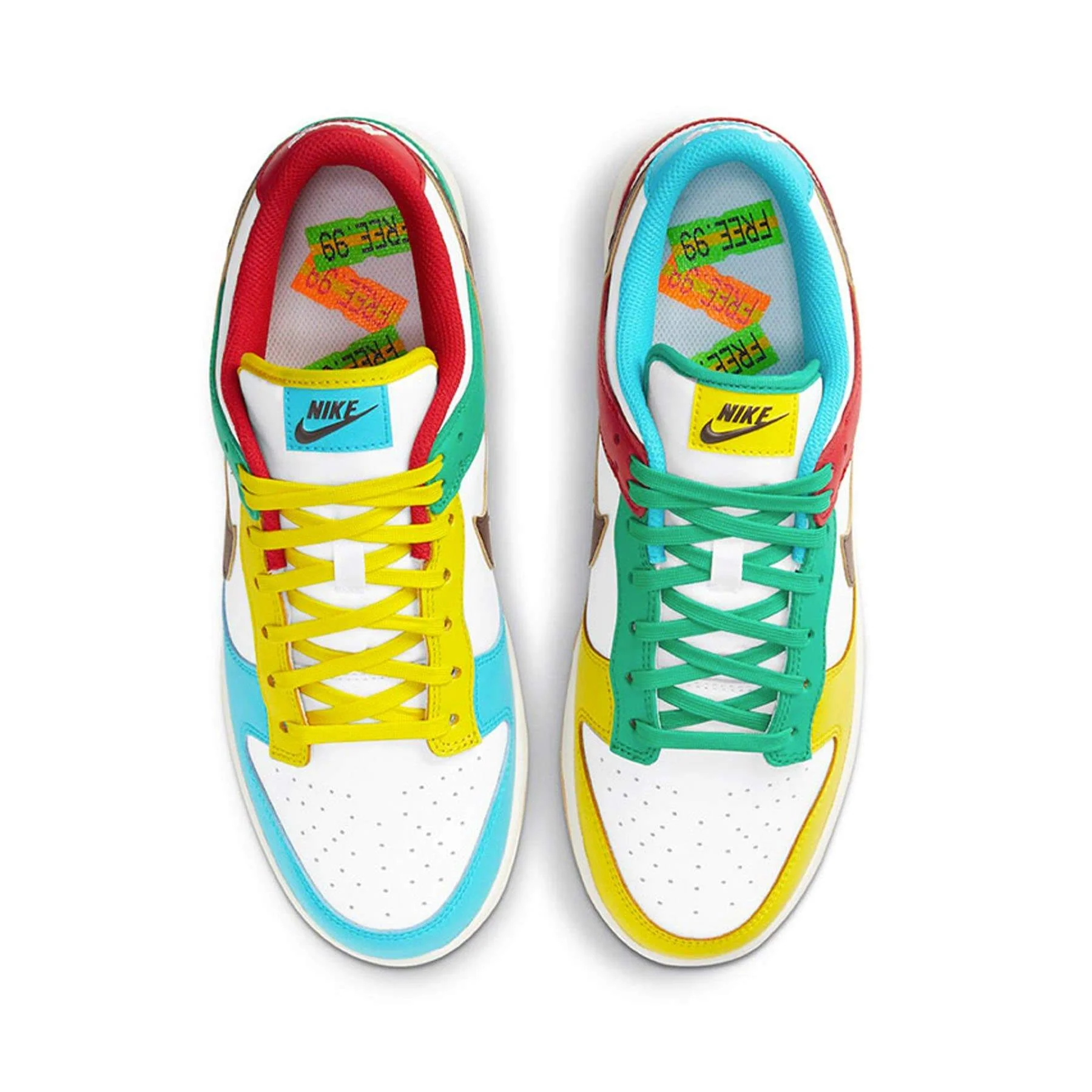 Nike Dunk Low SE GS 'Free.99 - White' - Image 3