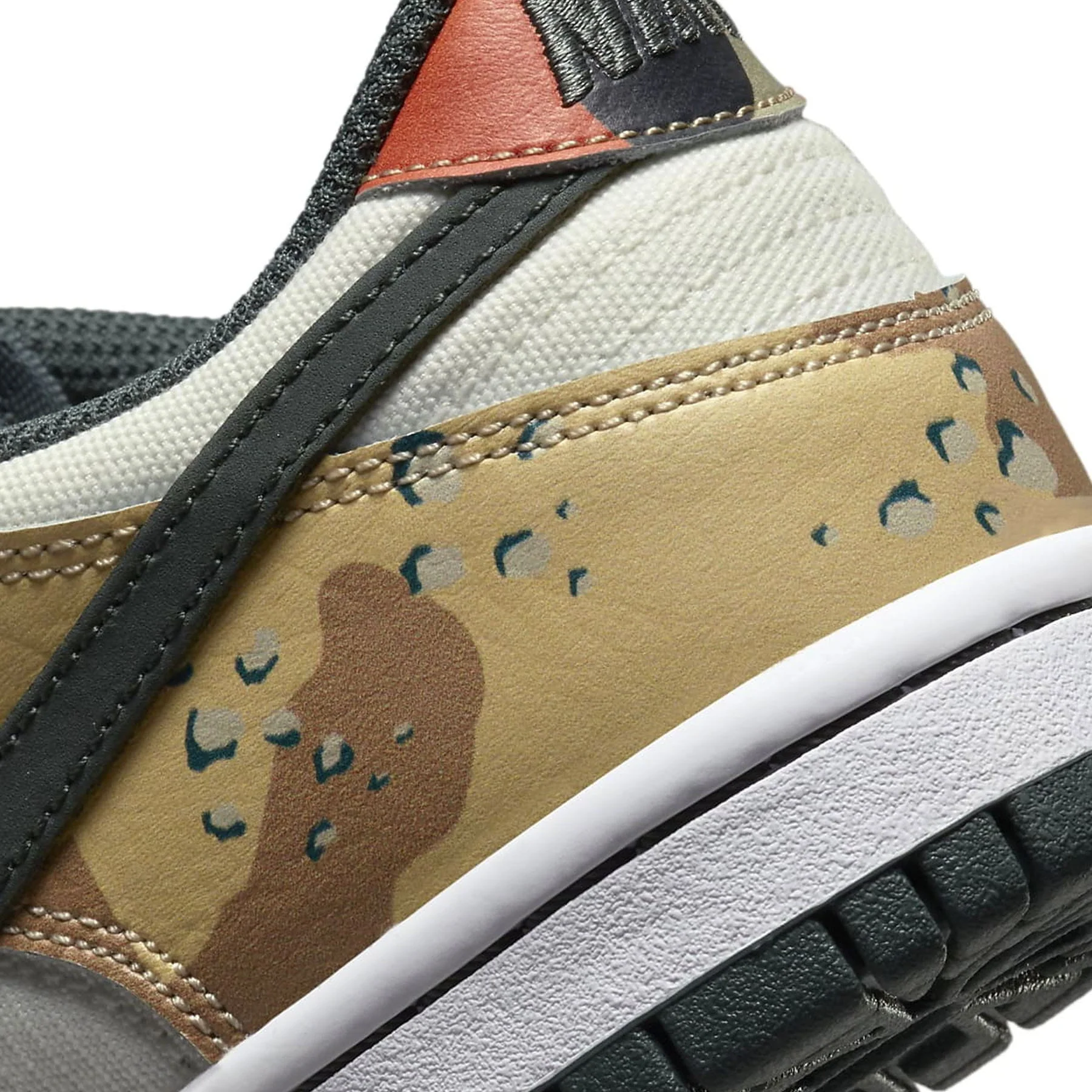 Nike Dunk Low SE GS 'Sail Multi-Camo' - Image 6