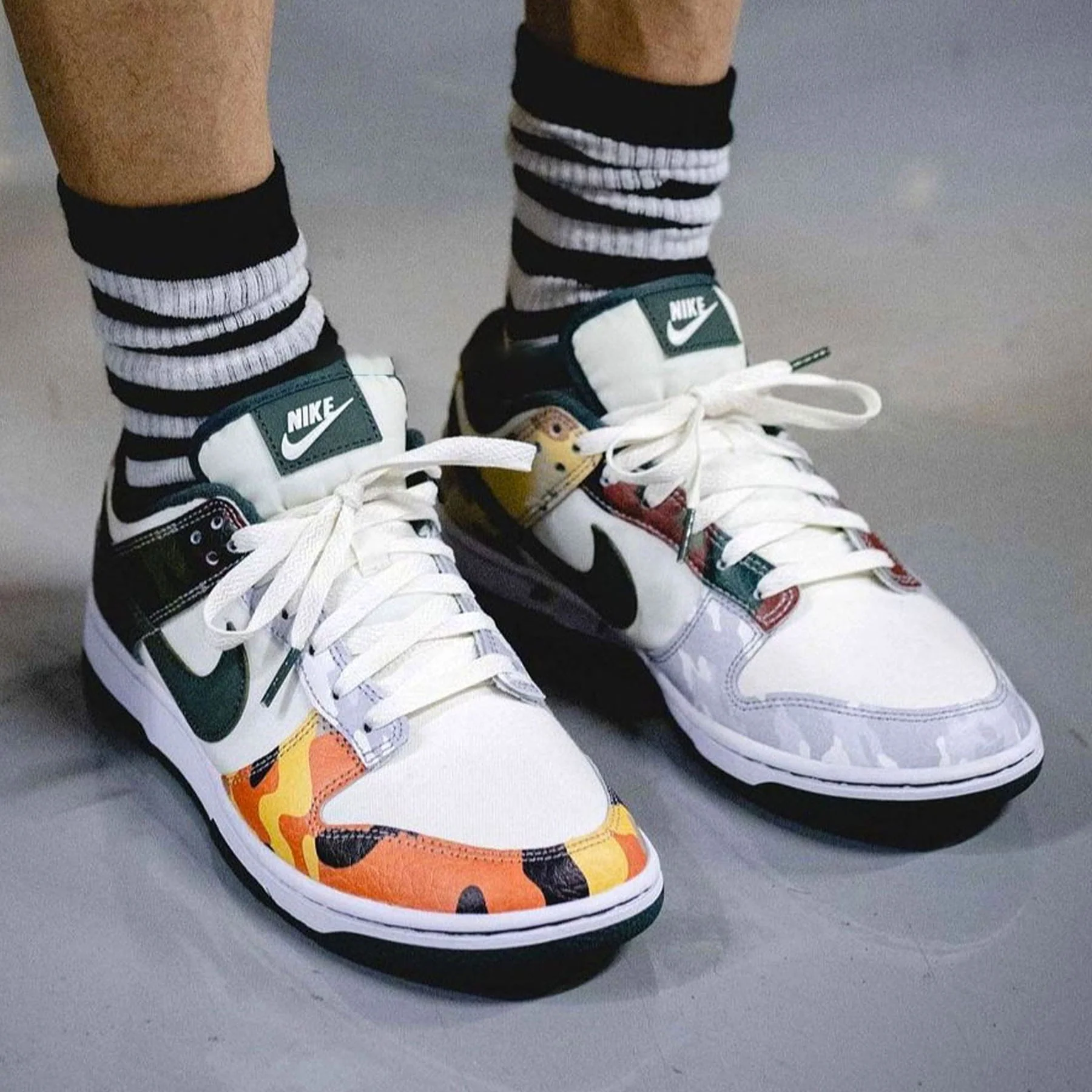 Nike Dunk Low SE 'Sail Multi-Camo' - Image 9
