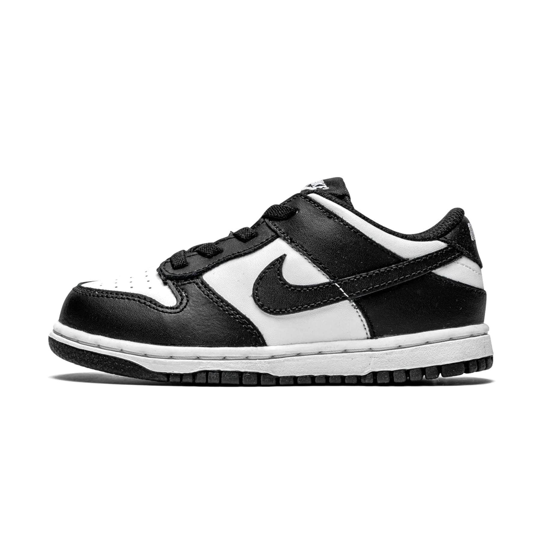 Nike Dunk Low TD (Toddler) ‘Black White’ - Image 7