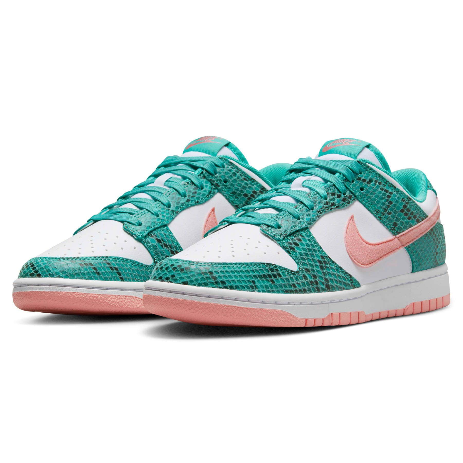 Nike Dunk Low 'Washed Teal Snakeskin' - Image 2
