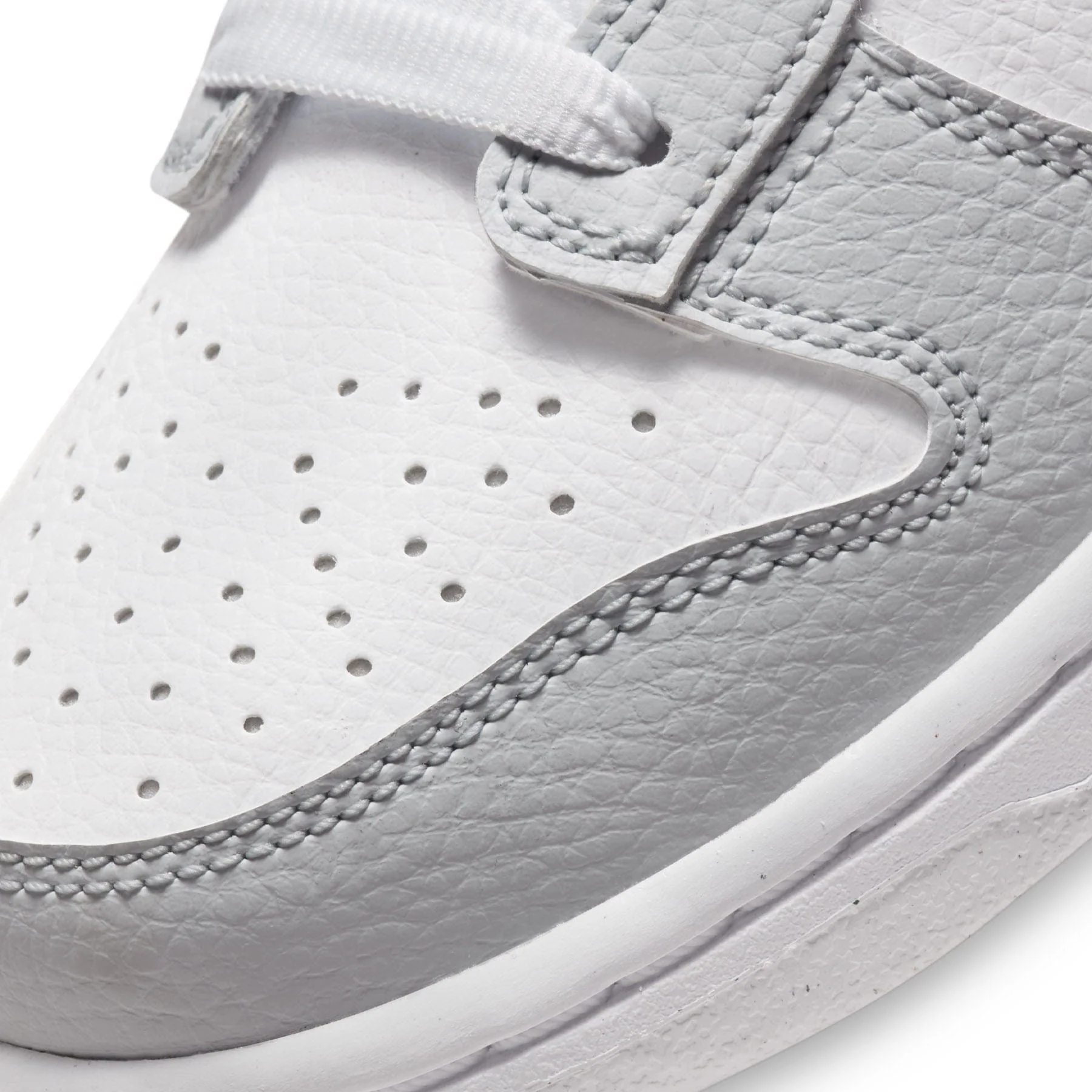 Nike Dunk Low GS 3D Swoosh White Grey - Image 6